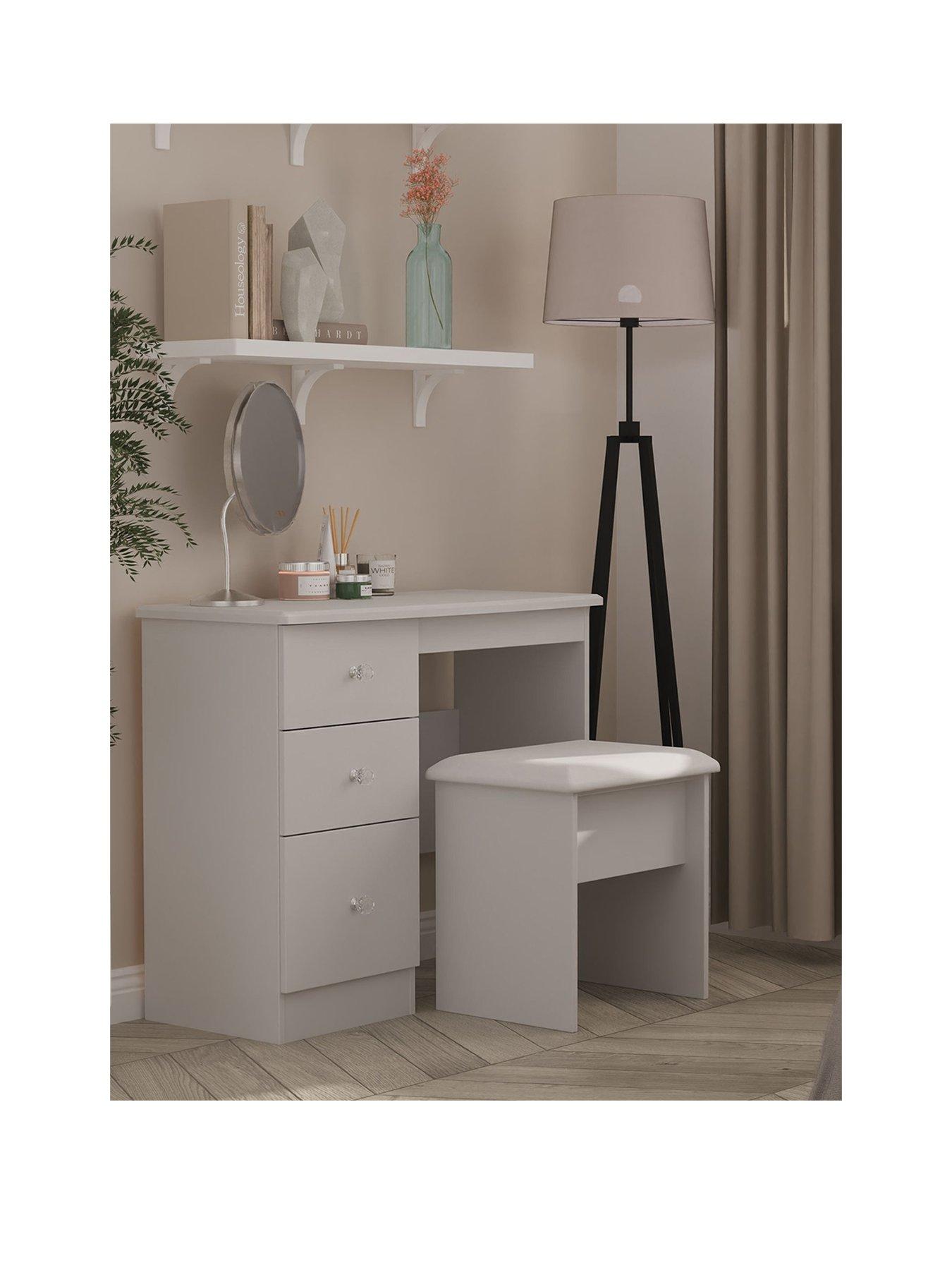 undefined Verve Ready Assembled Dressing Table with Stool - FSC® Certified