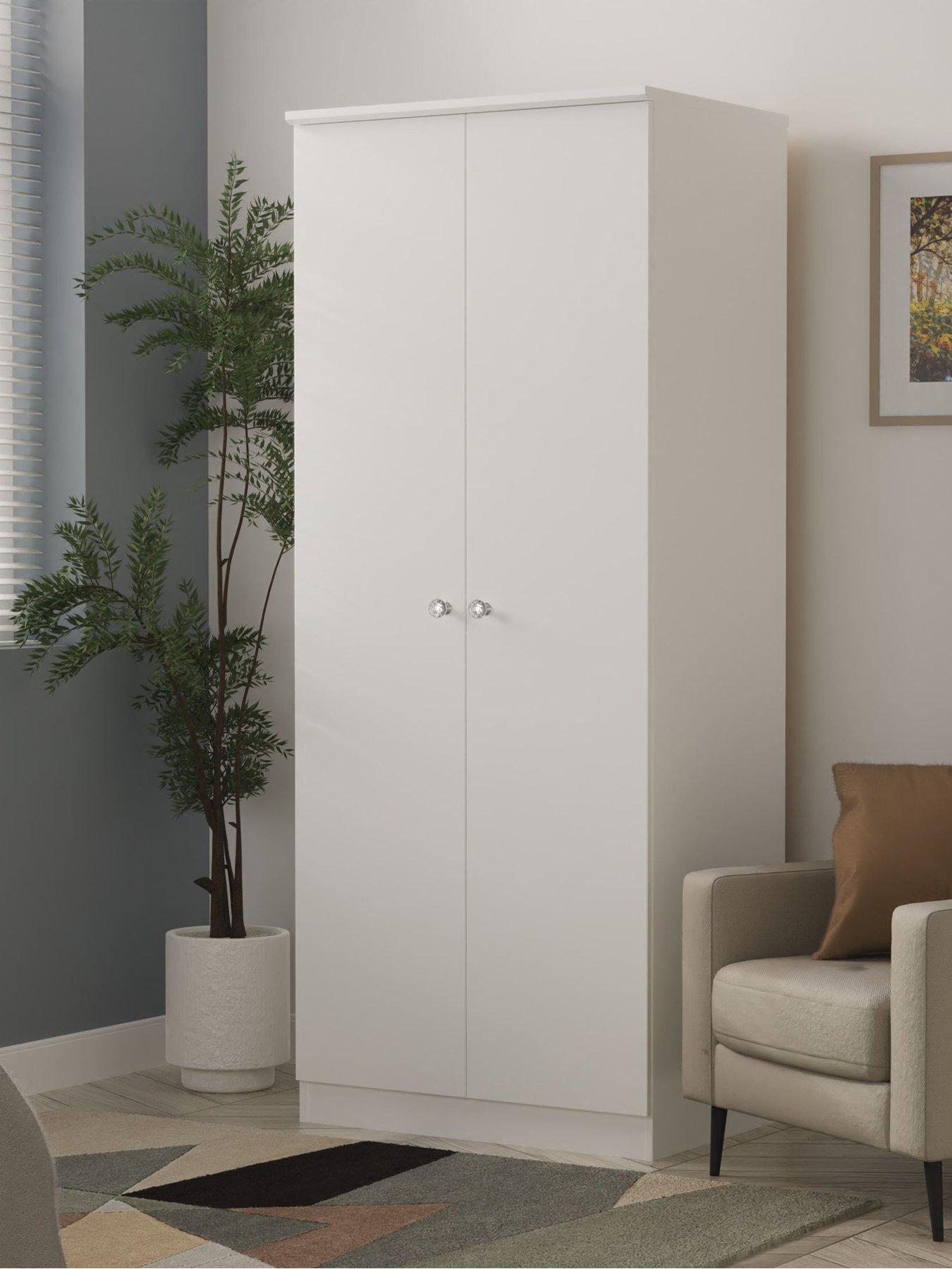 undefined Verve Ready Assembled 2 Door Wardrobe - FSC® Certified