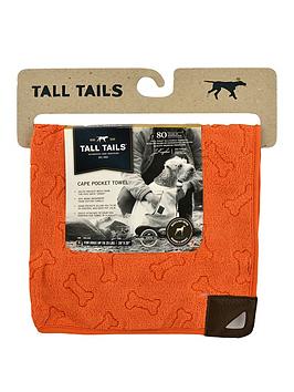 Product photograph of Rosewood Orange Pet Cape Towel from very.co.uk