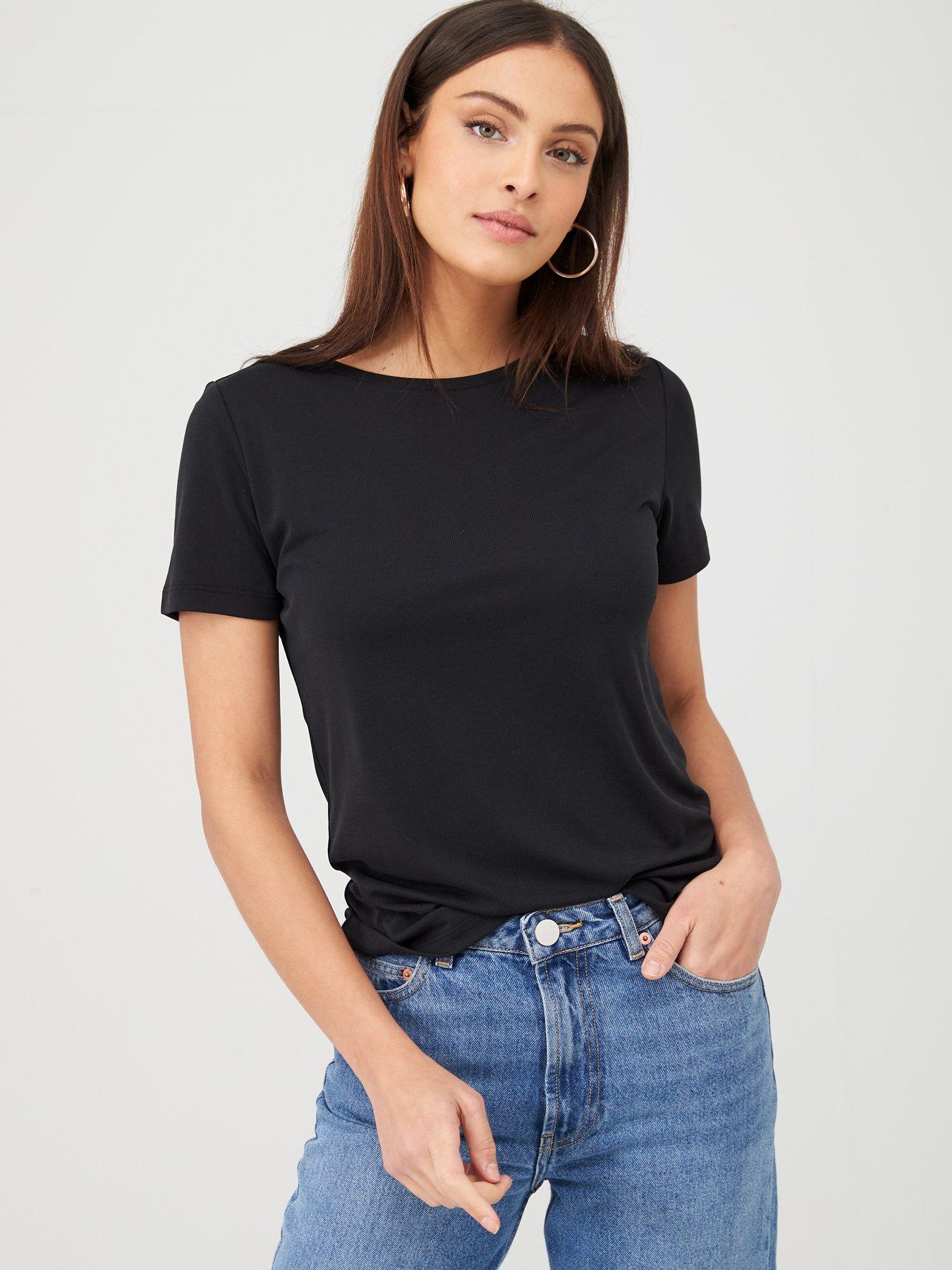 V By Very Crew Neck Short Sleeve Modal T-Shirt review