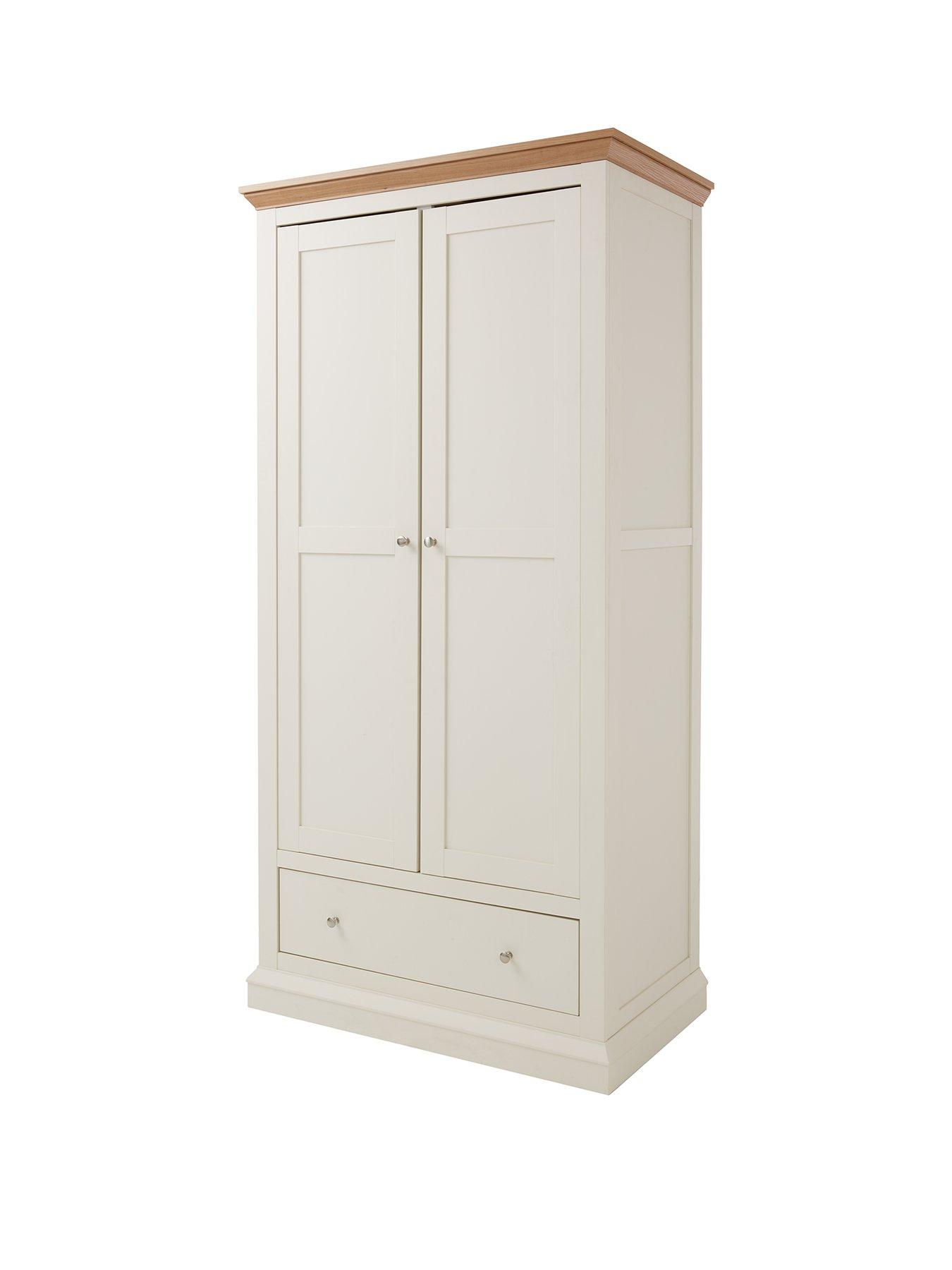 Image 3 of 7 of Very Home Hanna 2 Door 1 Drawer Wardrobe