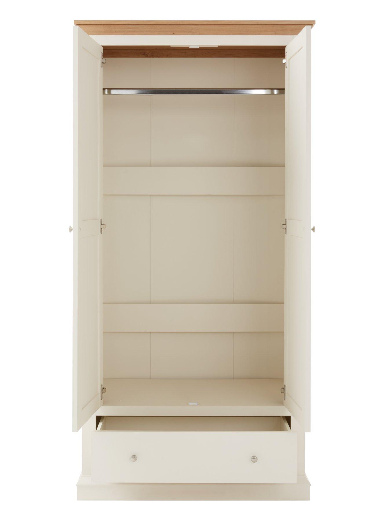 Image 4 of 7 of Very Home Hanna 2 Door 1 Drawer Wardrobe