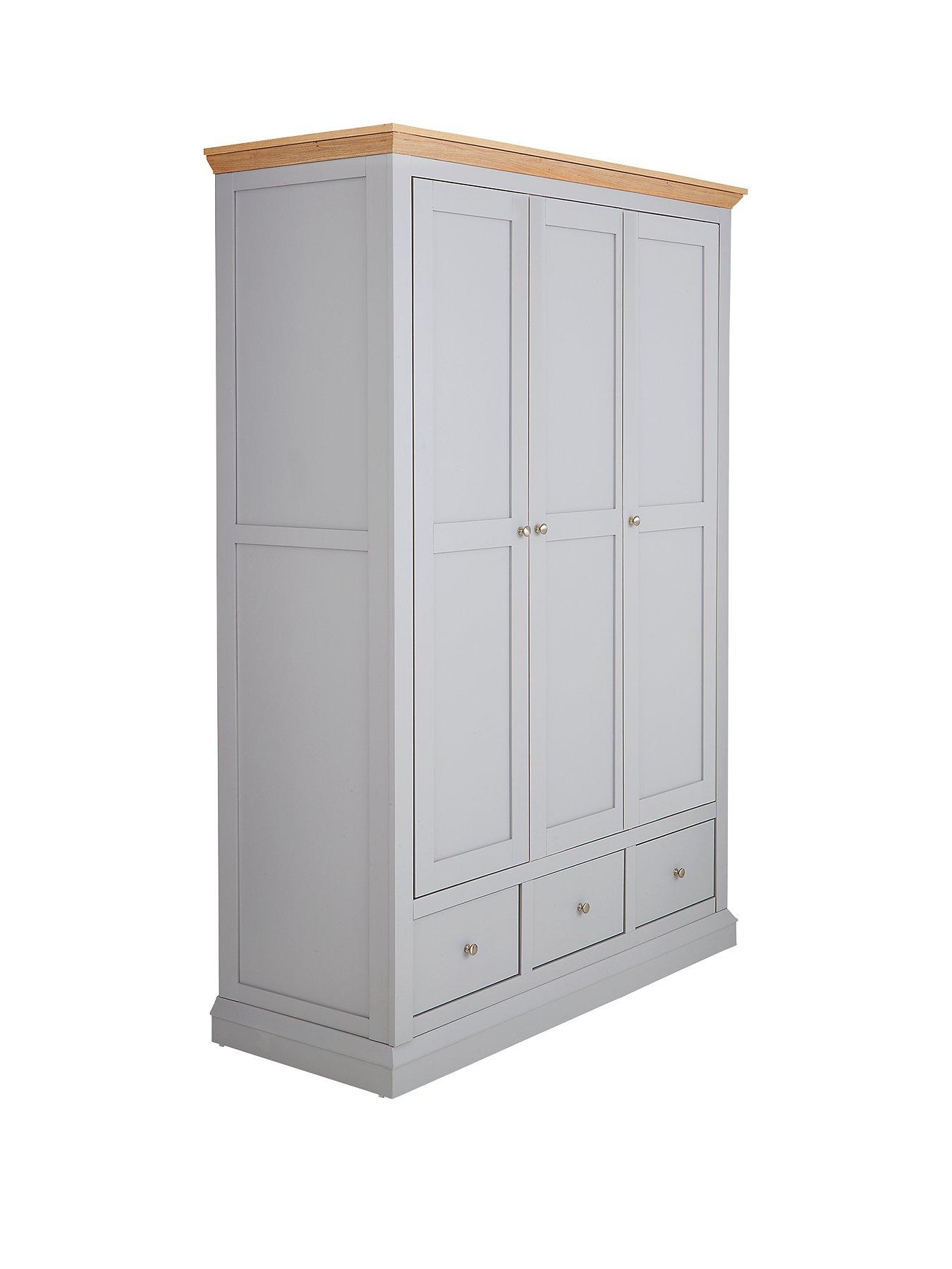 3 door 3 on sale drawer wardrobe