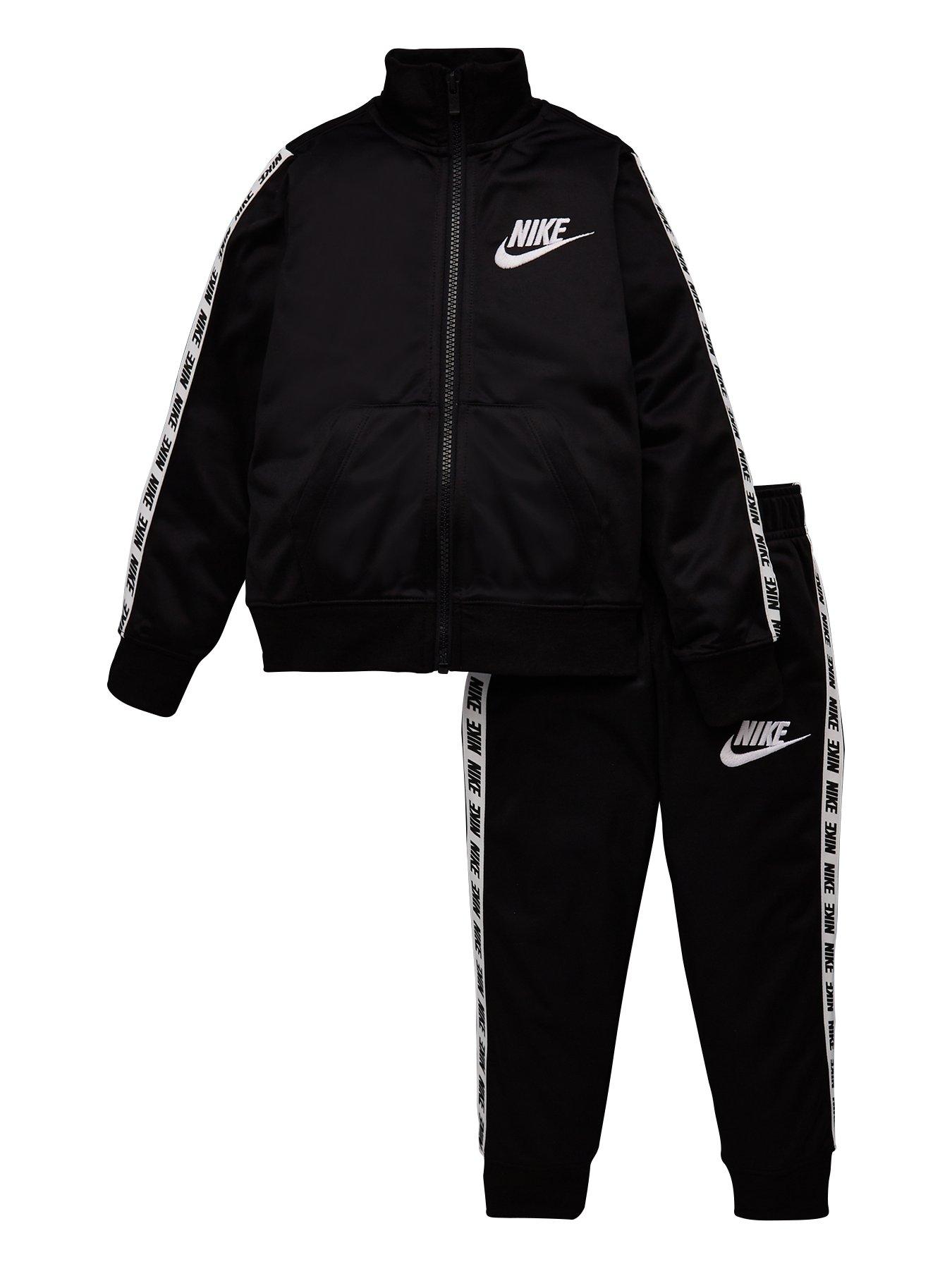 nike tricot taped tracksuit