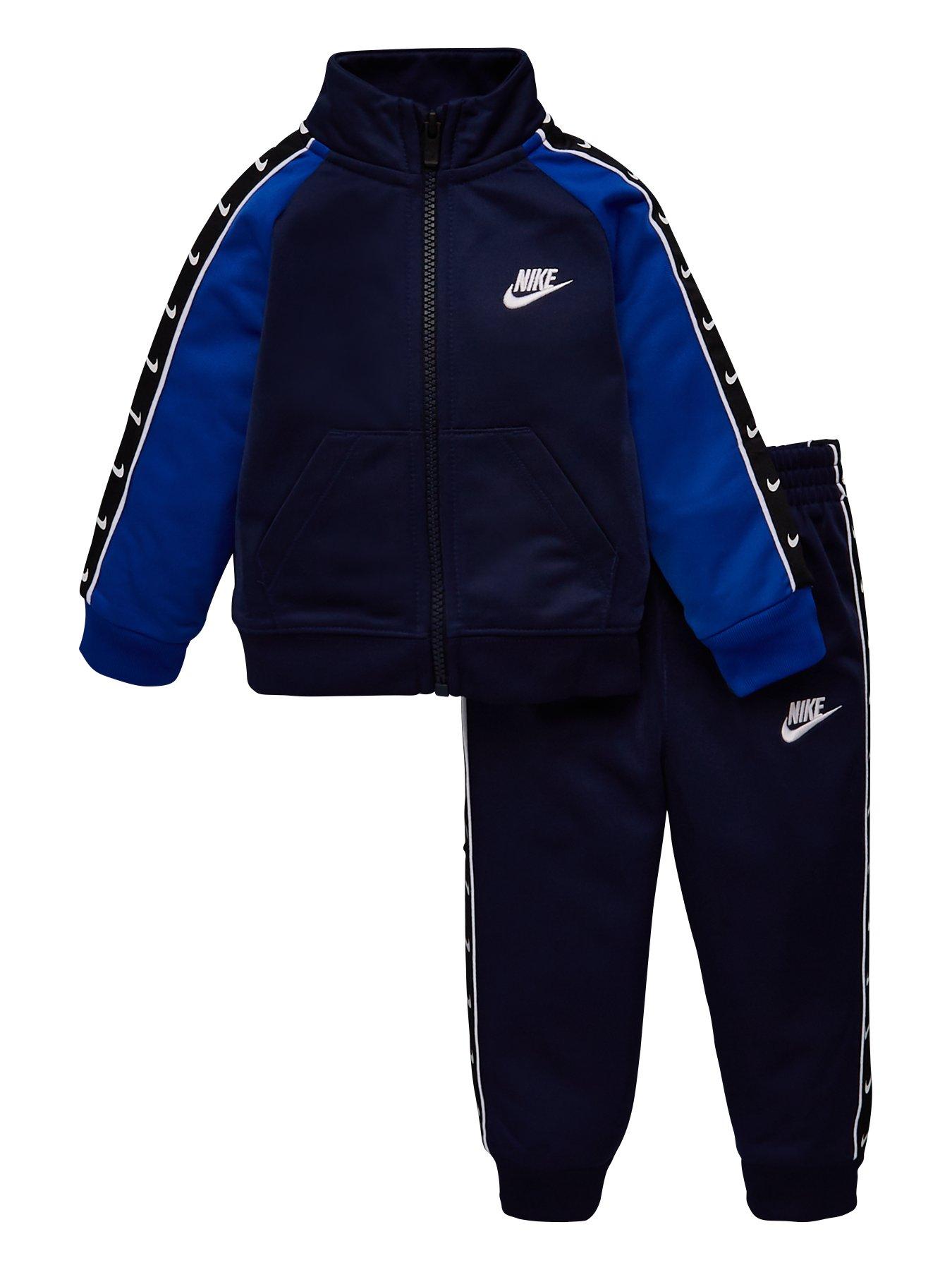 Nike Sportswear Toddler Boys Swoosh Taped Tricot Tracksuit review