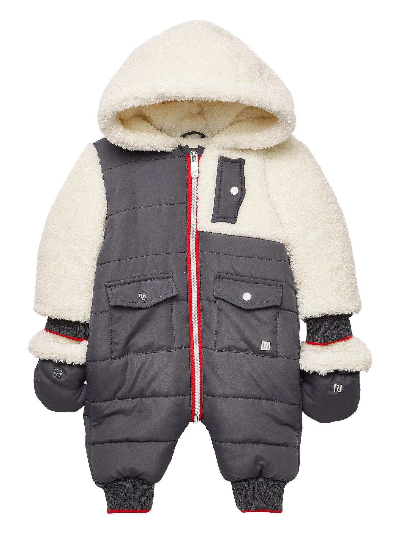 river island baby snowsuit