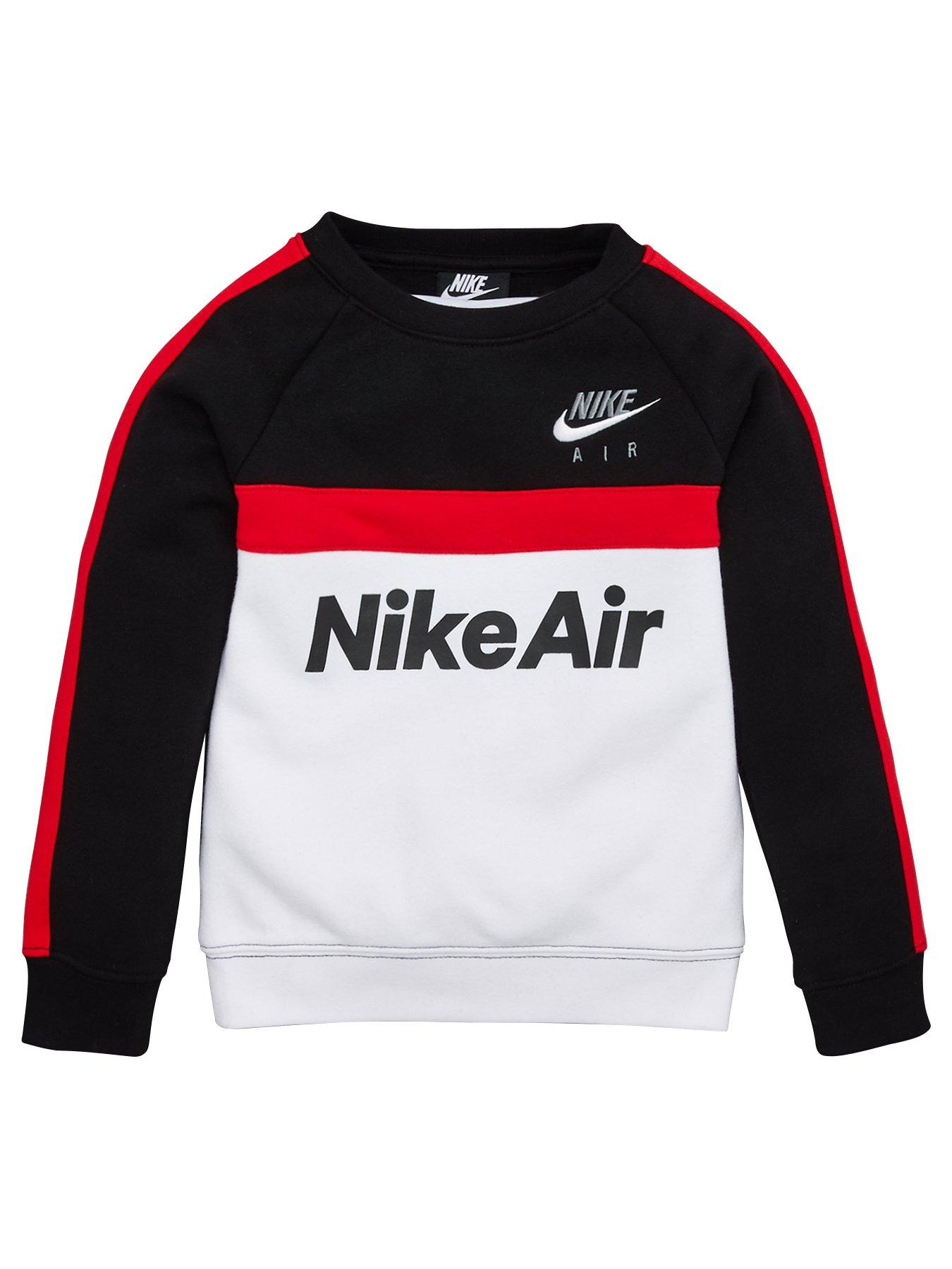 Nike Sportswear Air Younger Boys Crew Neck Sweat Shirt review