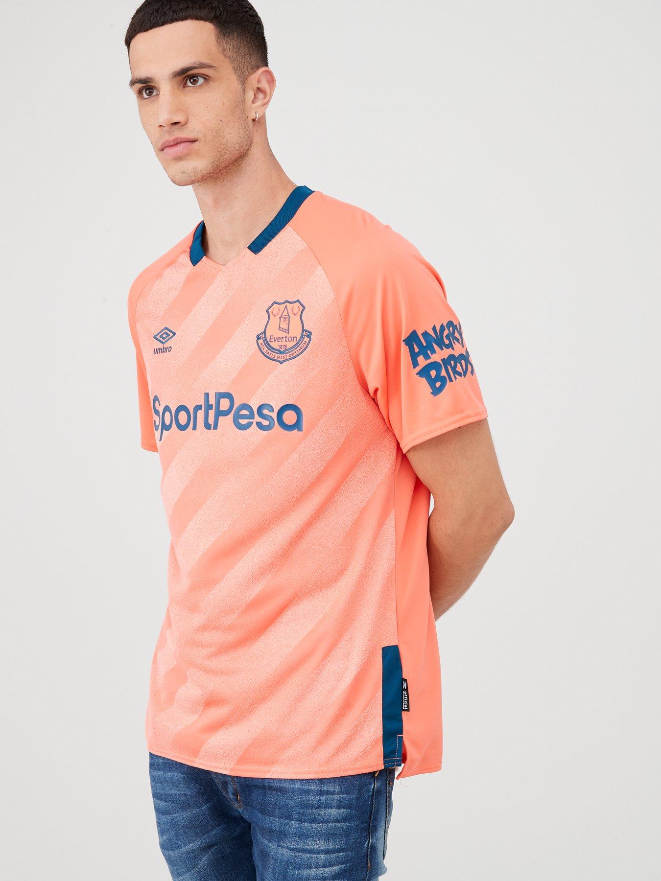 everton salmon pink kit