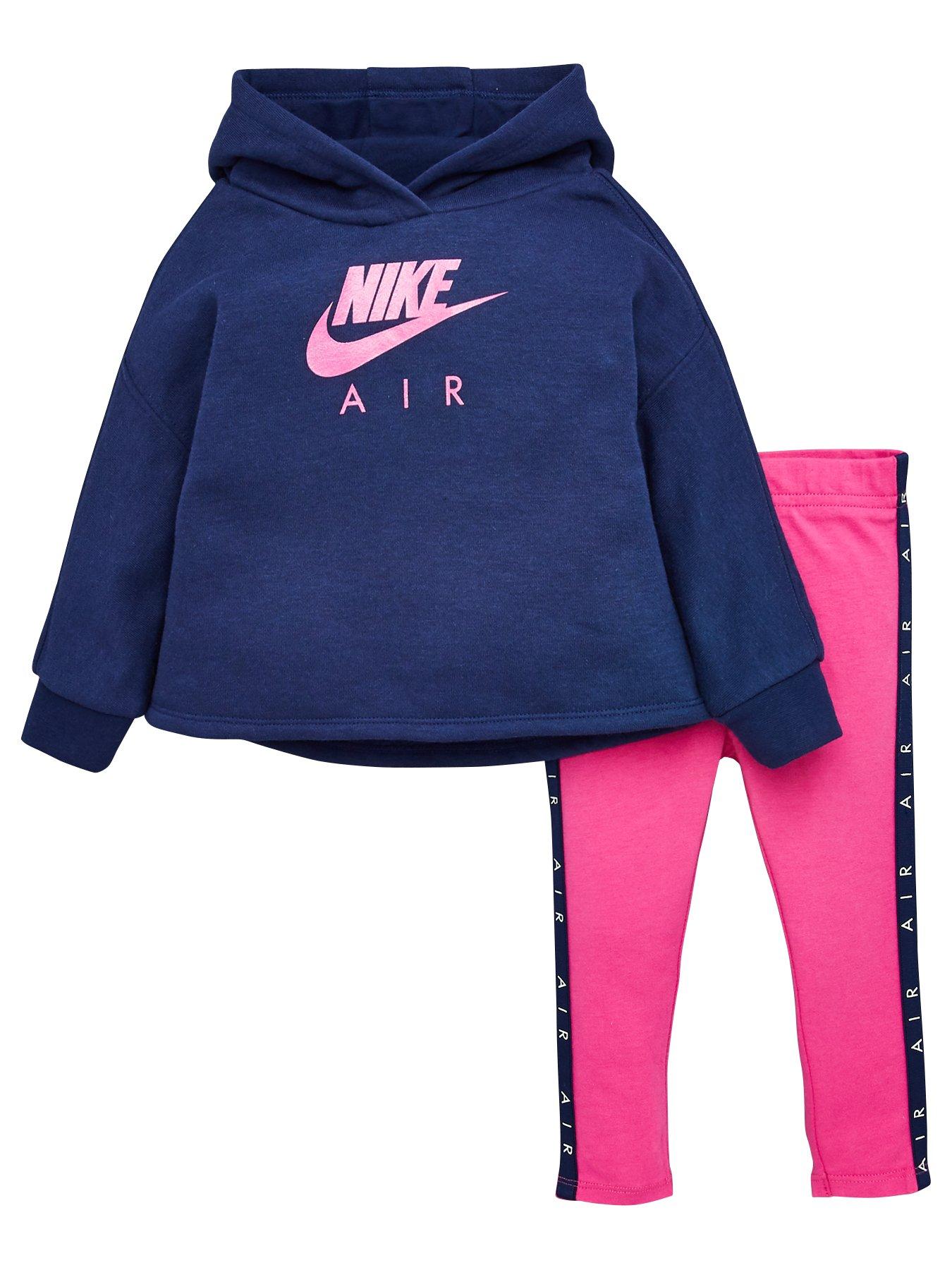 nike leggings and hoodie set