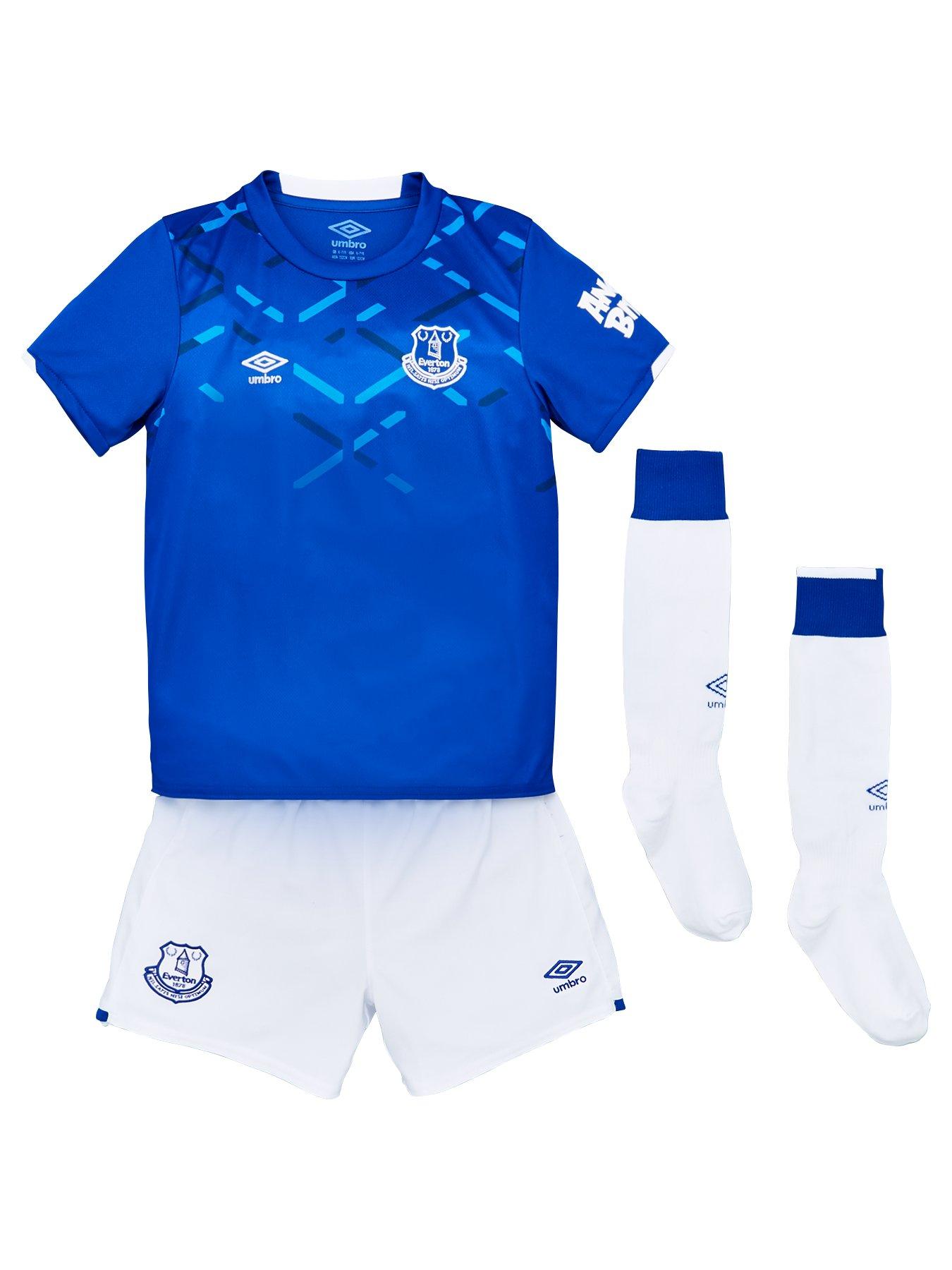 Umbro Umbro Infant Everton 19 20 Home Kit Blue Very Co Uk