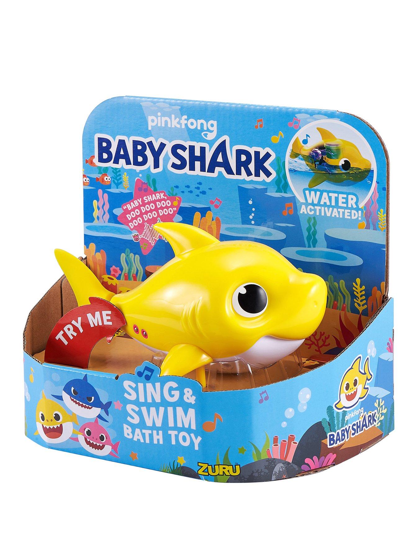 Baby Shark Swim Sing Bath Toy Very Co Uk
