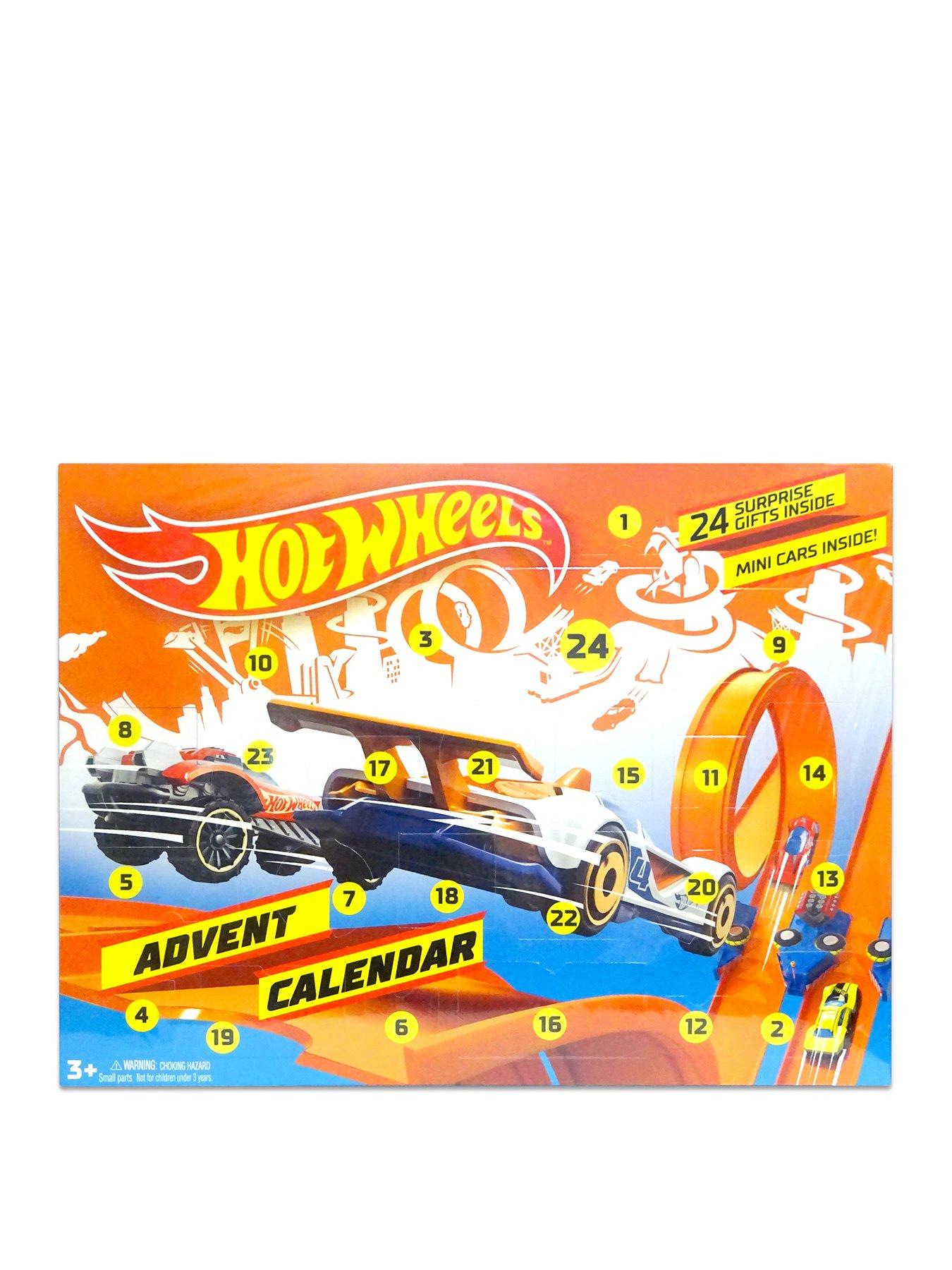 mattel hot wheels advent calendar