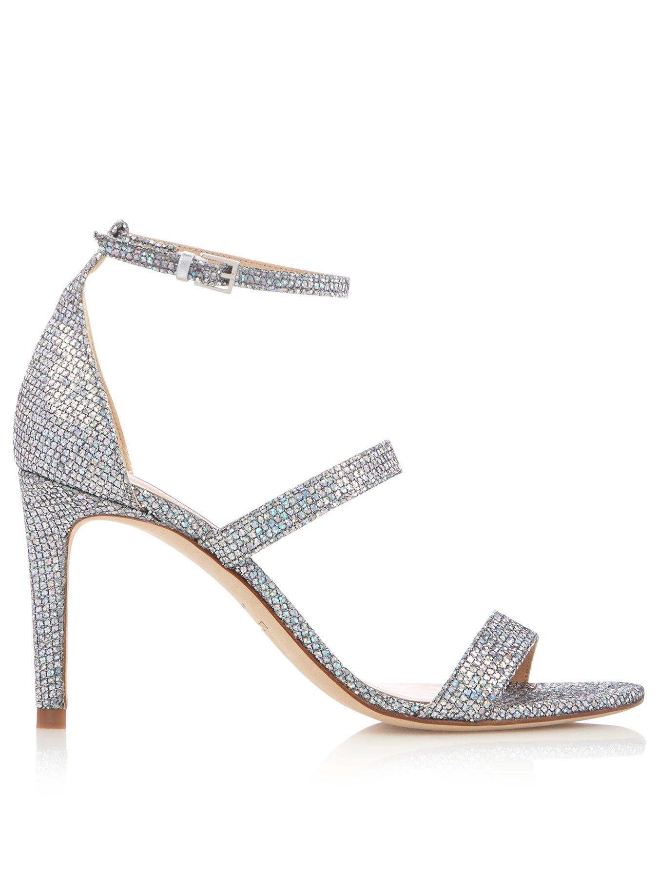 nina silver sandals