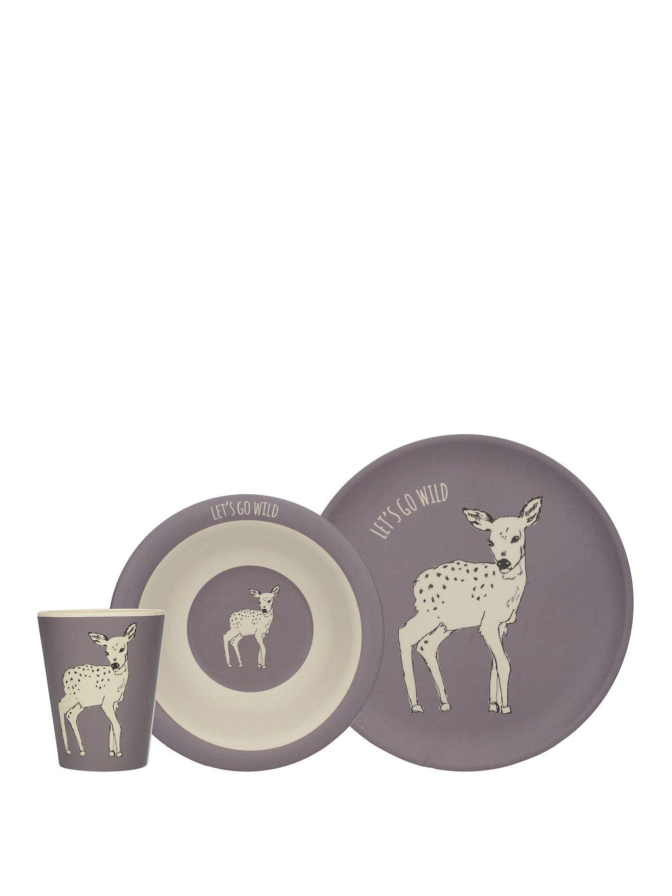 Kitchencraft  Into The Wild Little Explorers Deer 3-Piece Kids Dining Set review