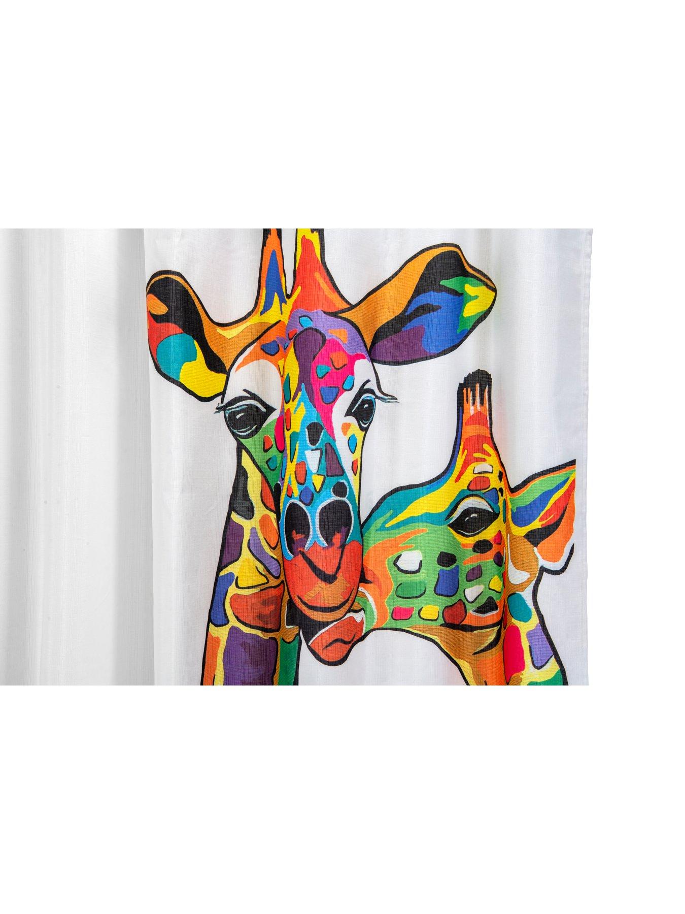 Image 3 of 6 of Croydex Steven Brown Francie and Josie McZoo Shower Curtain
