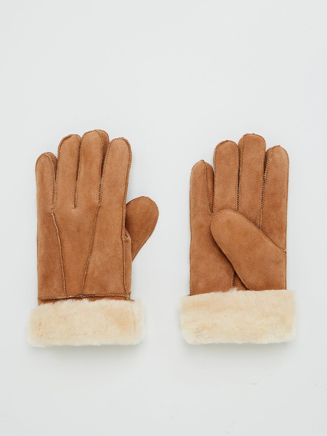 suede sheepskin gloves