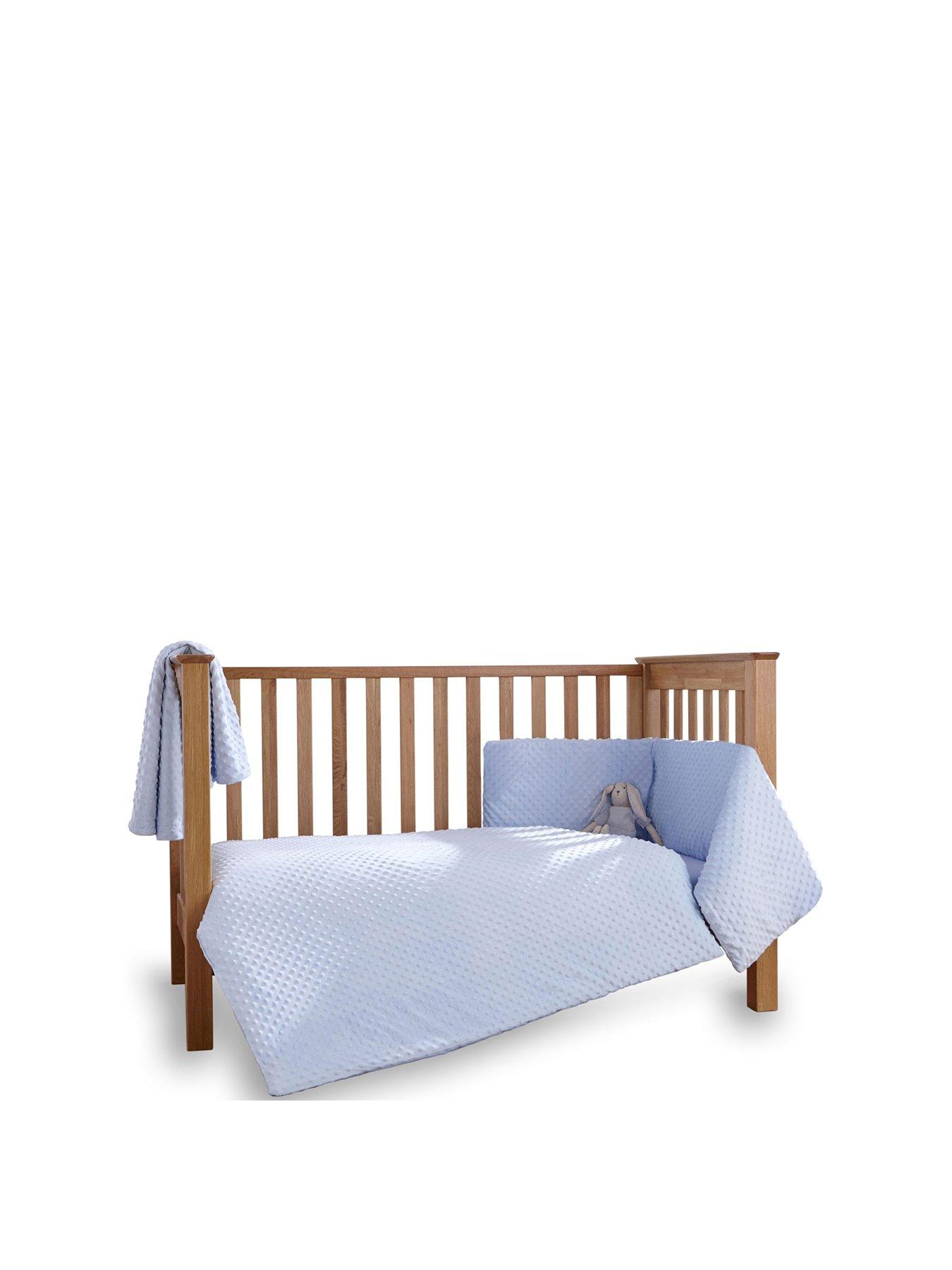 grey cot bedding set