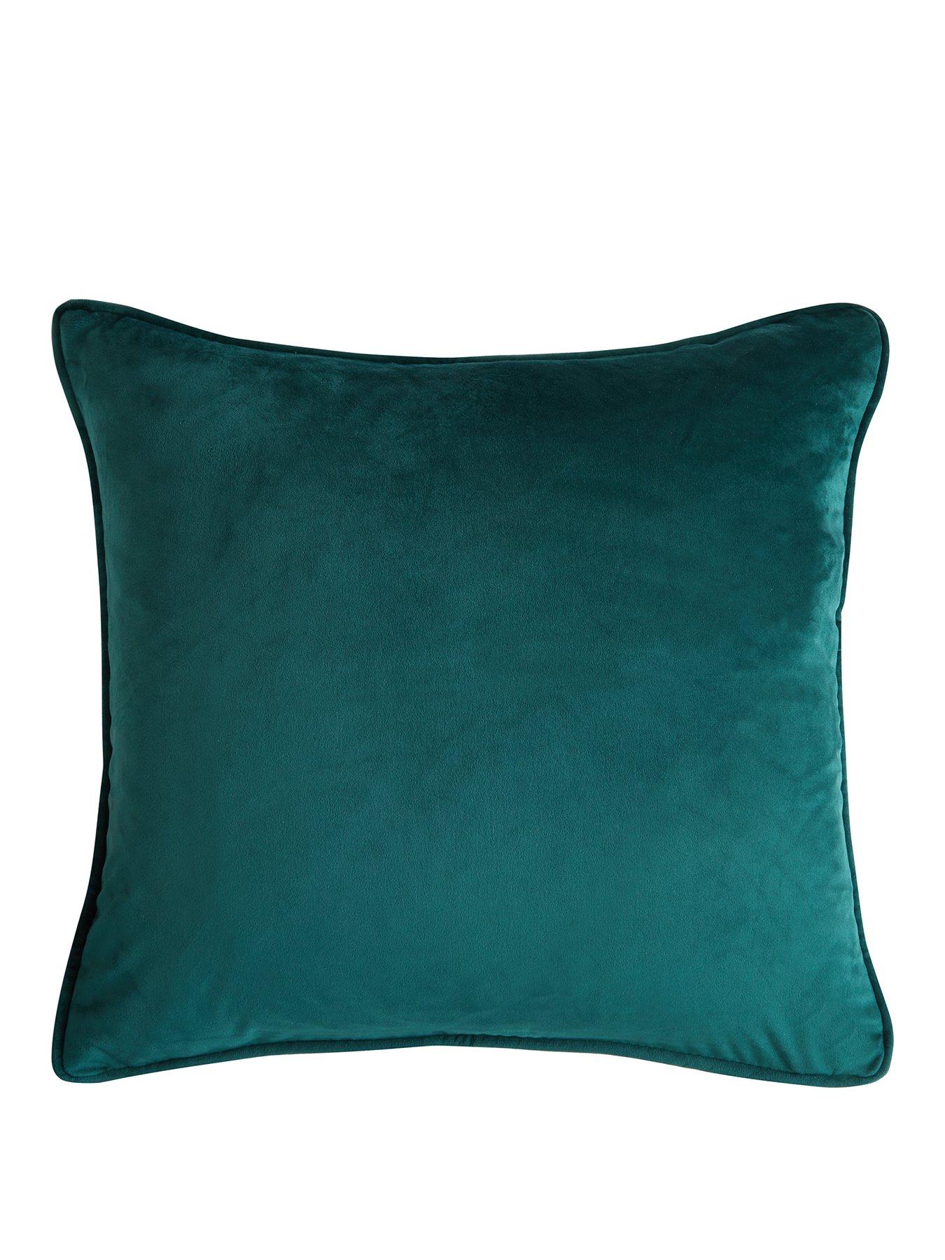 Product photograph of Velour Cushion Filled from very.co.uk