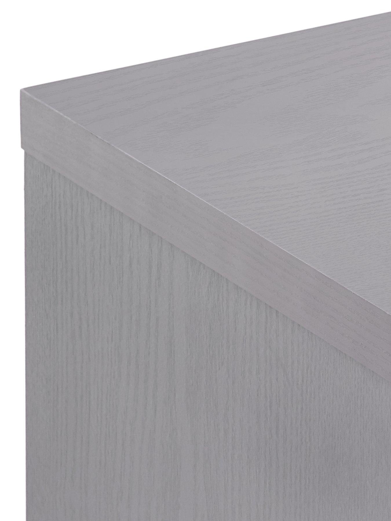 Image 6 of 6 of Very Home Aspen 1 Drawer Bedside Chest - Grey Oak Effect