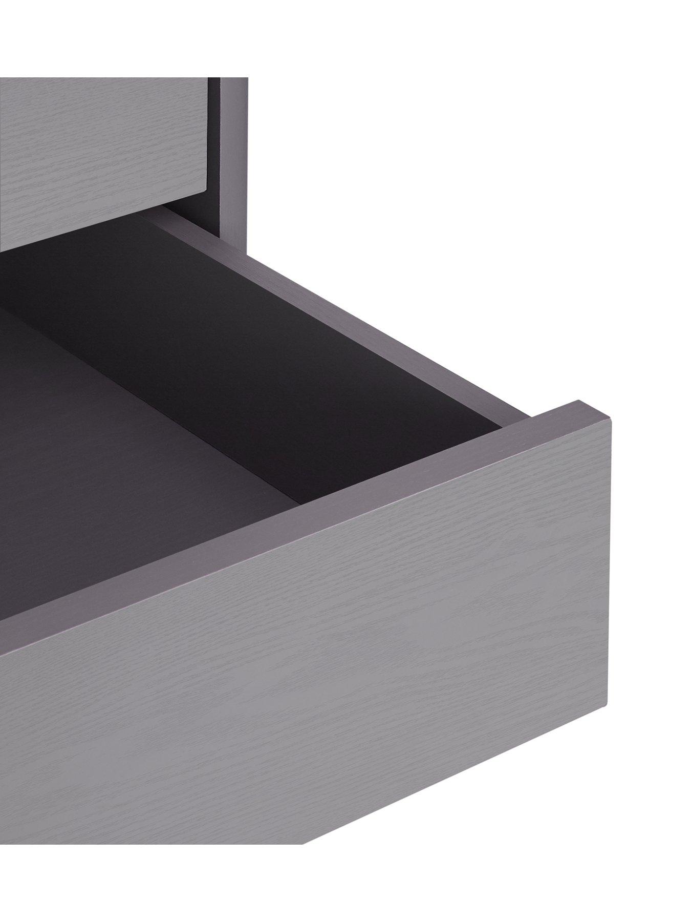 Image 5 of 6 of The Very Collection Aspen 4 + 2 Drawer Chest - Grey Oak Effect
