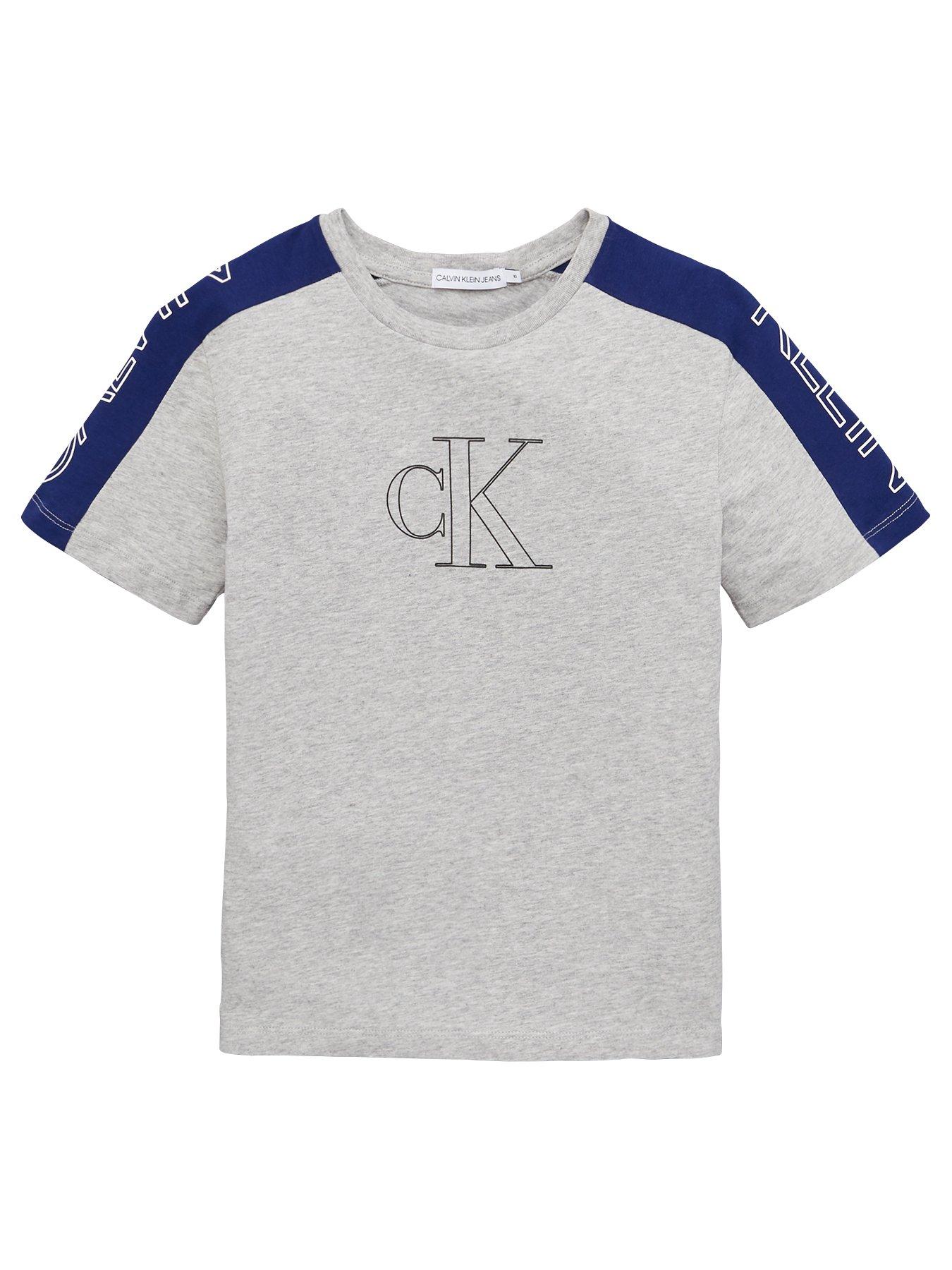 Calvin Klein Jeans Boys Short Sleeve Colourblock T-Shirt review