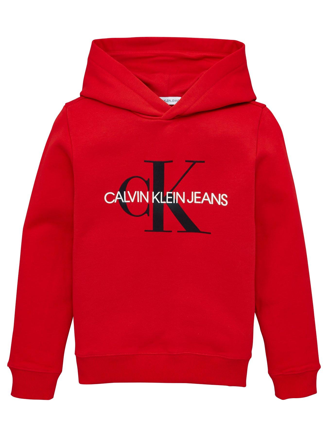 Calvin Klein Jeans Boys Monogram Logo Hoodie review