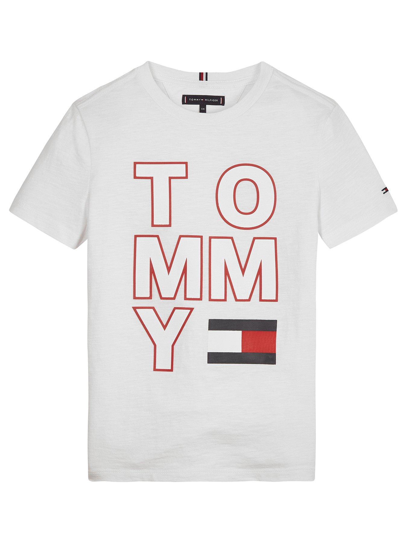 Tommy Hilfiger Boys Short Sleeve Graphic Logo T-Shirt review