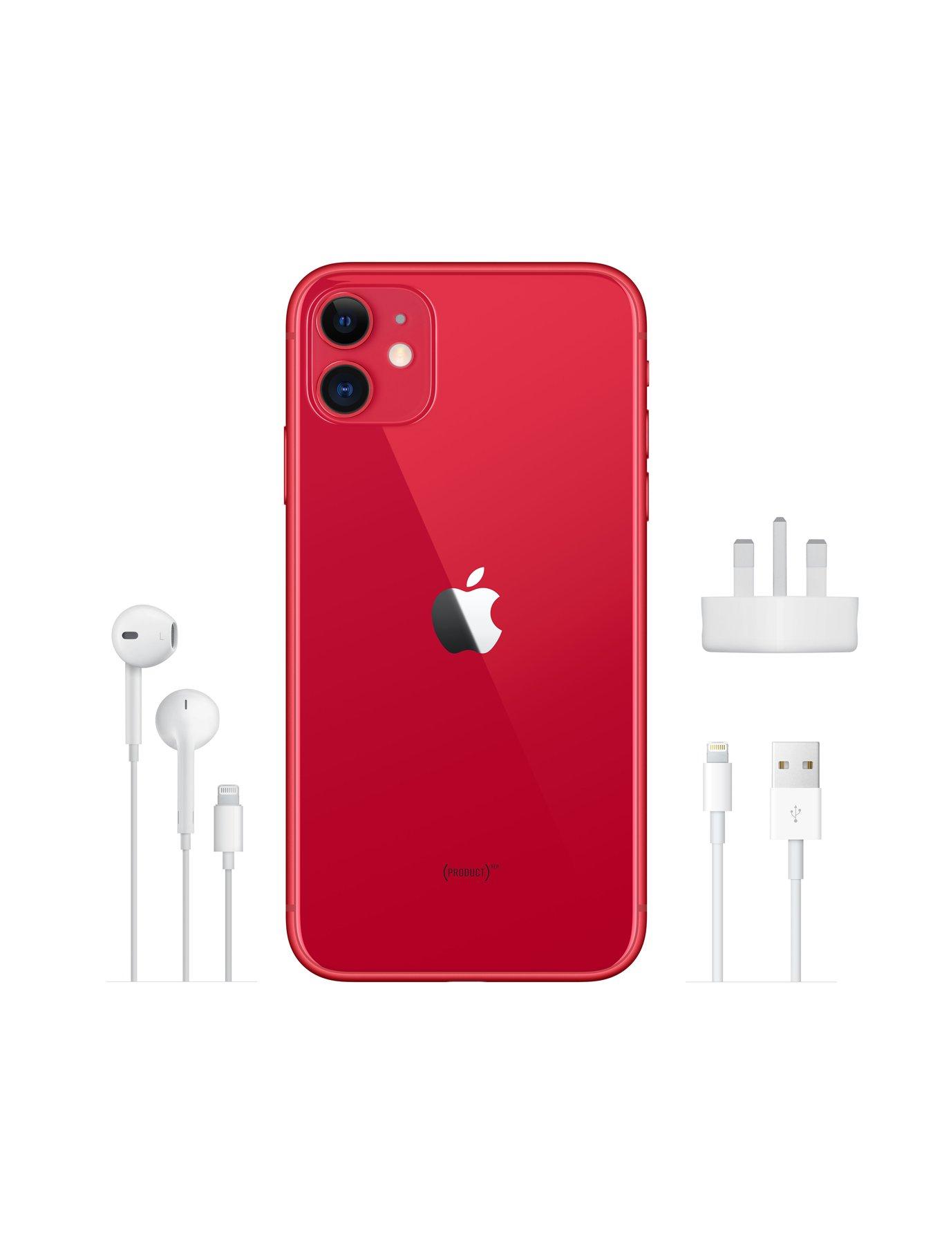 Apple Iphone 11 64gb Product Red Very Co Uk