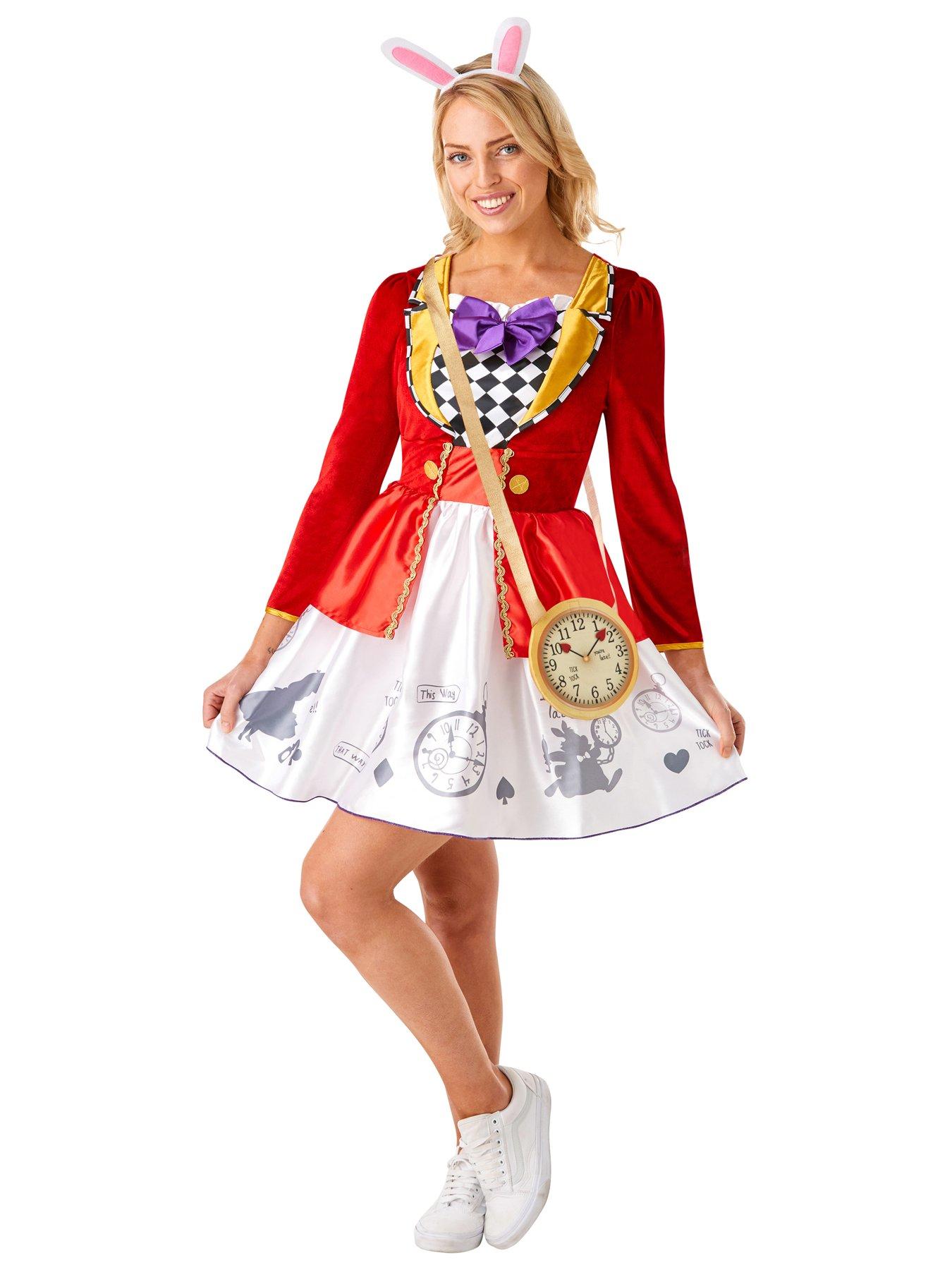 Disney Ladies White Rabbit Costume review