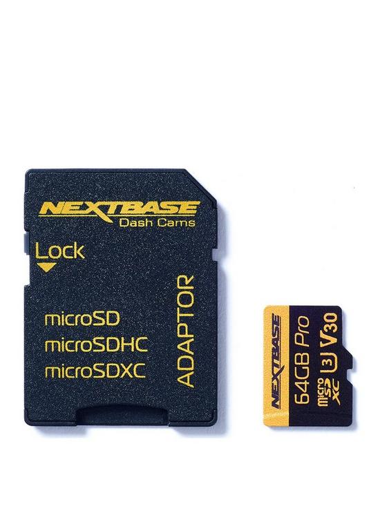 front image of nextbase-micro-sd-64gb-u3