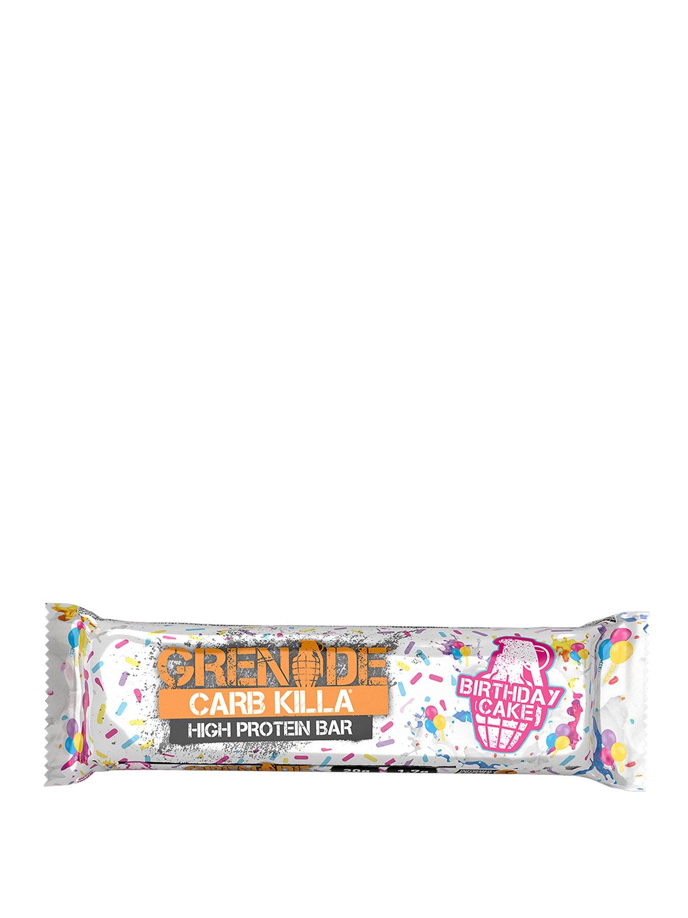 Image 2 of 3 of GRENADE Birthday Cake Protein Bar (Case of 12x 60g Bars)