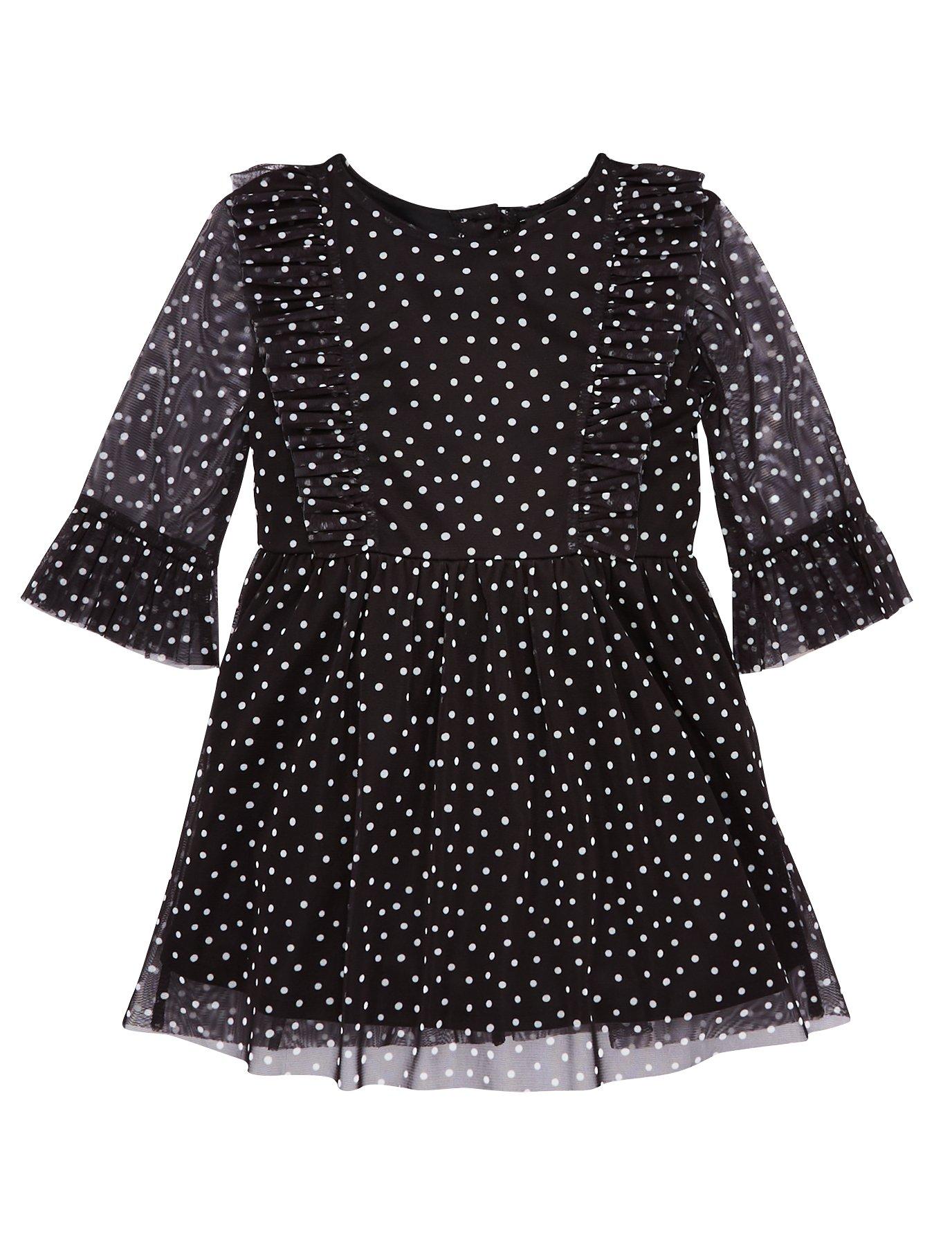 V By Very Girls Polka Dot Mesh Dress review