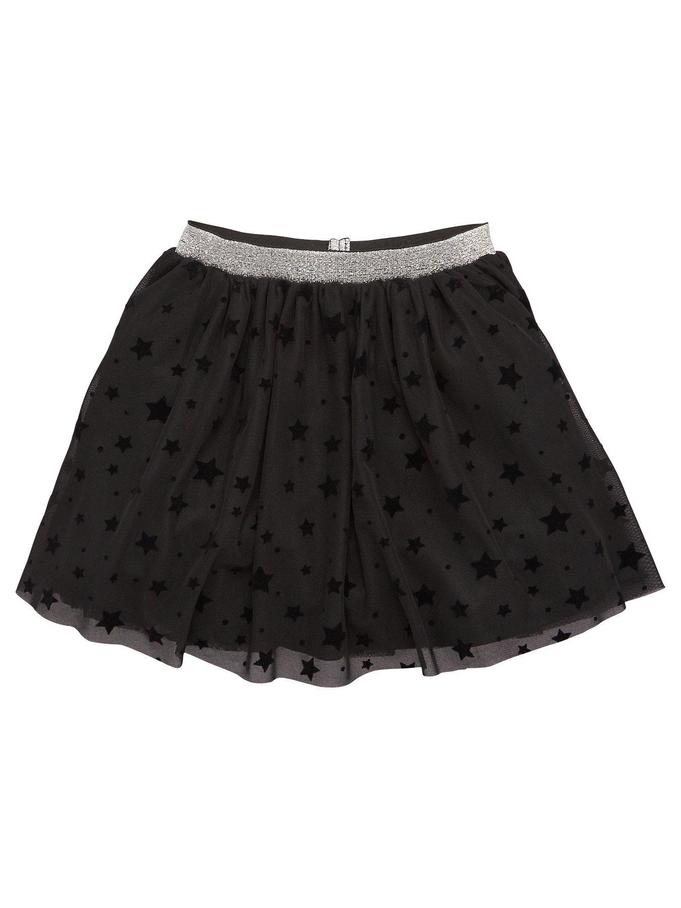 black mesh tutu skirt