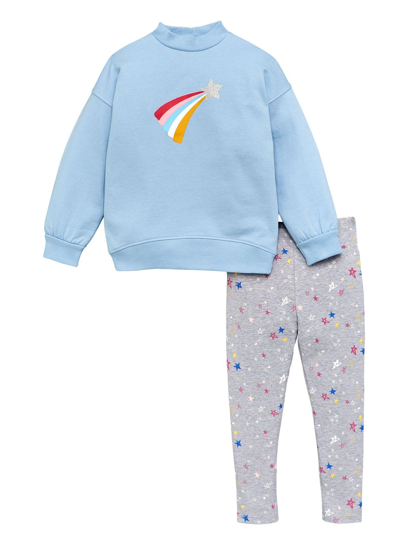 V By Very Girls 2 Piece Shooting Star Sweatshirt And Leggings Set review