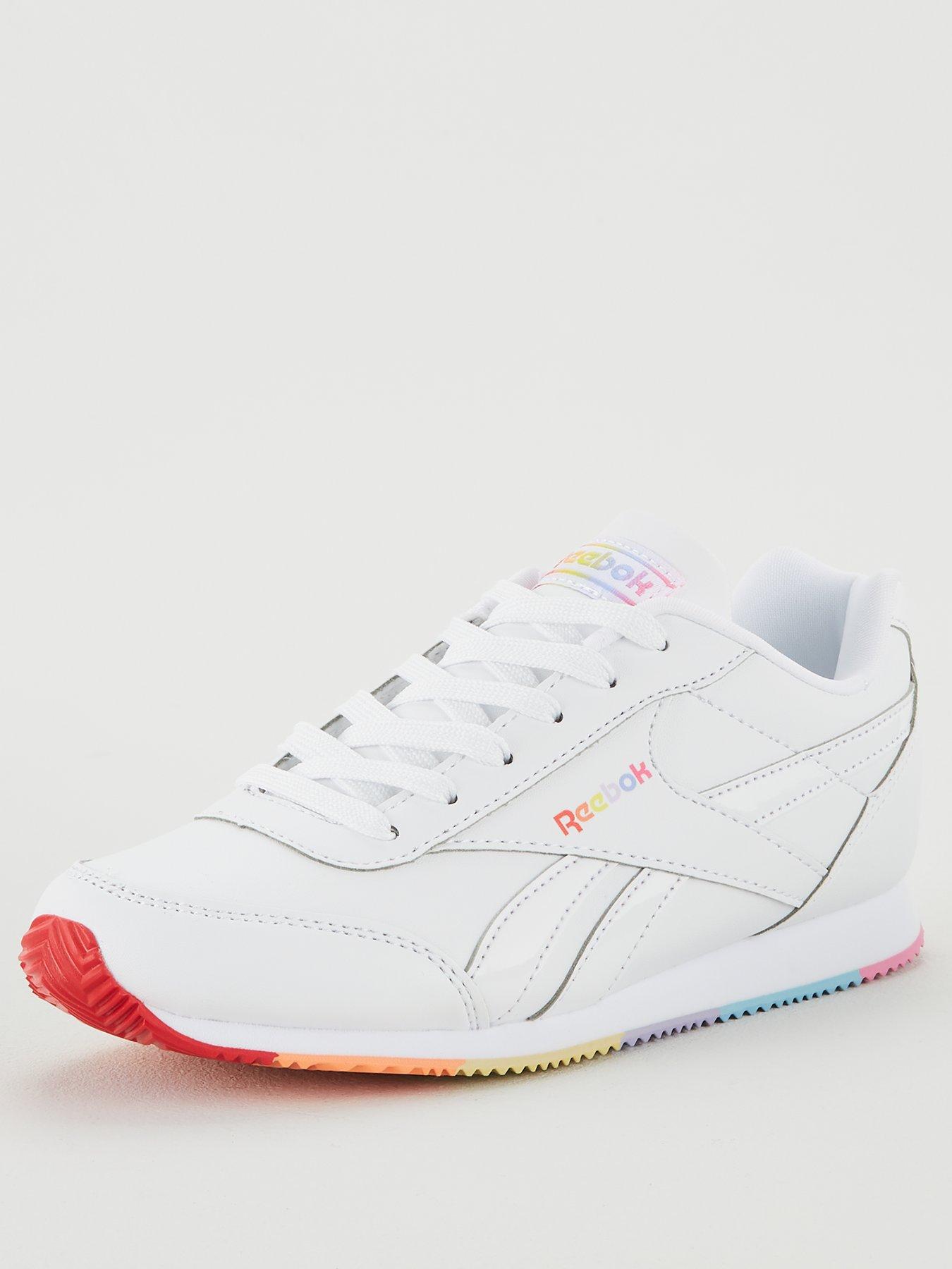 reebok white rainbow