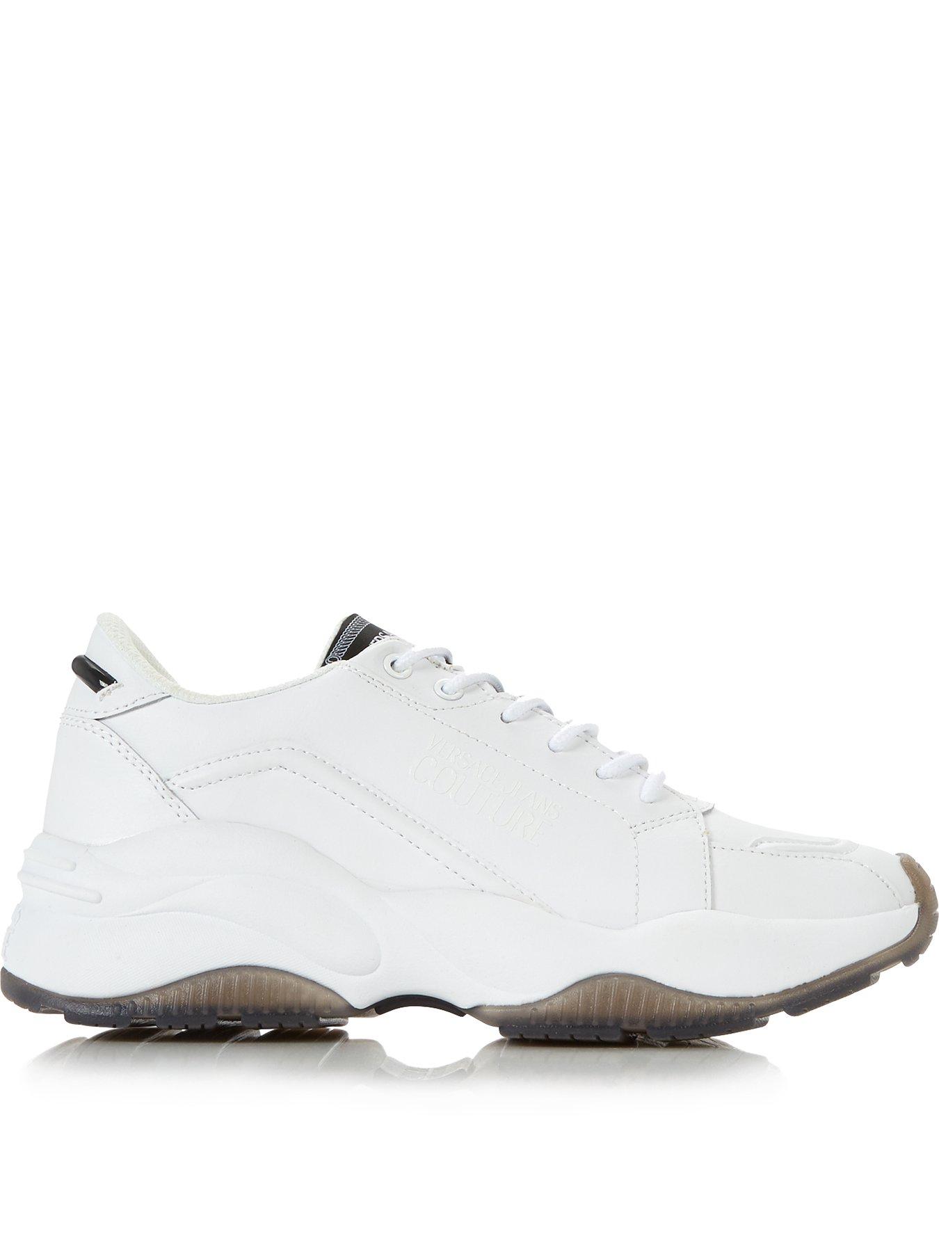 versace jeans couture trainers white