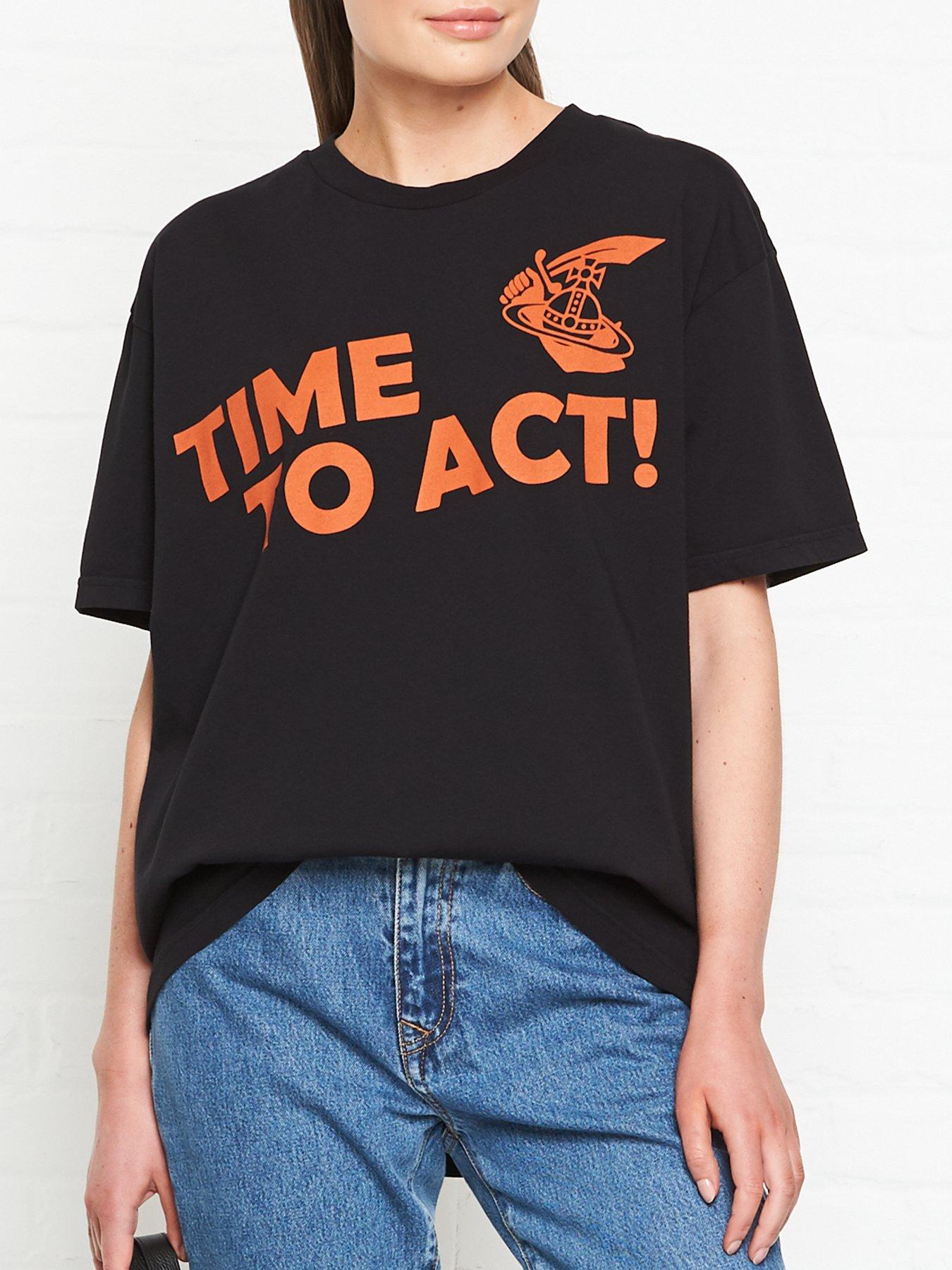 Vivienne Westwood Anglomania Time To Act Orb T-Shirt review