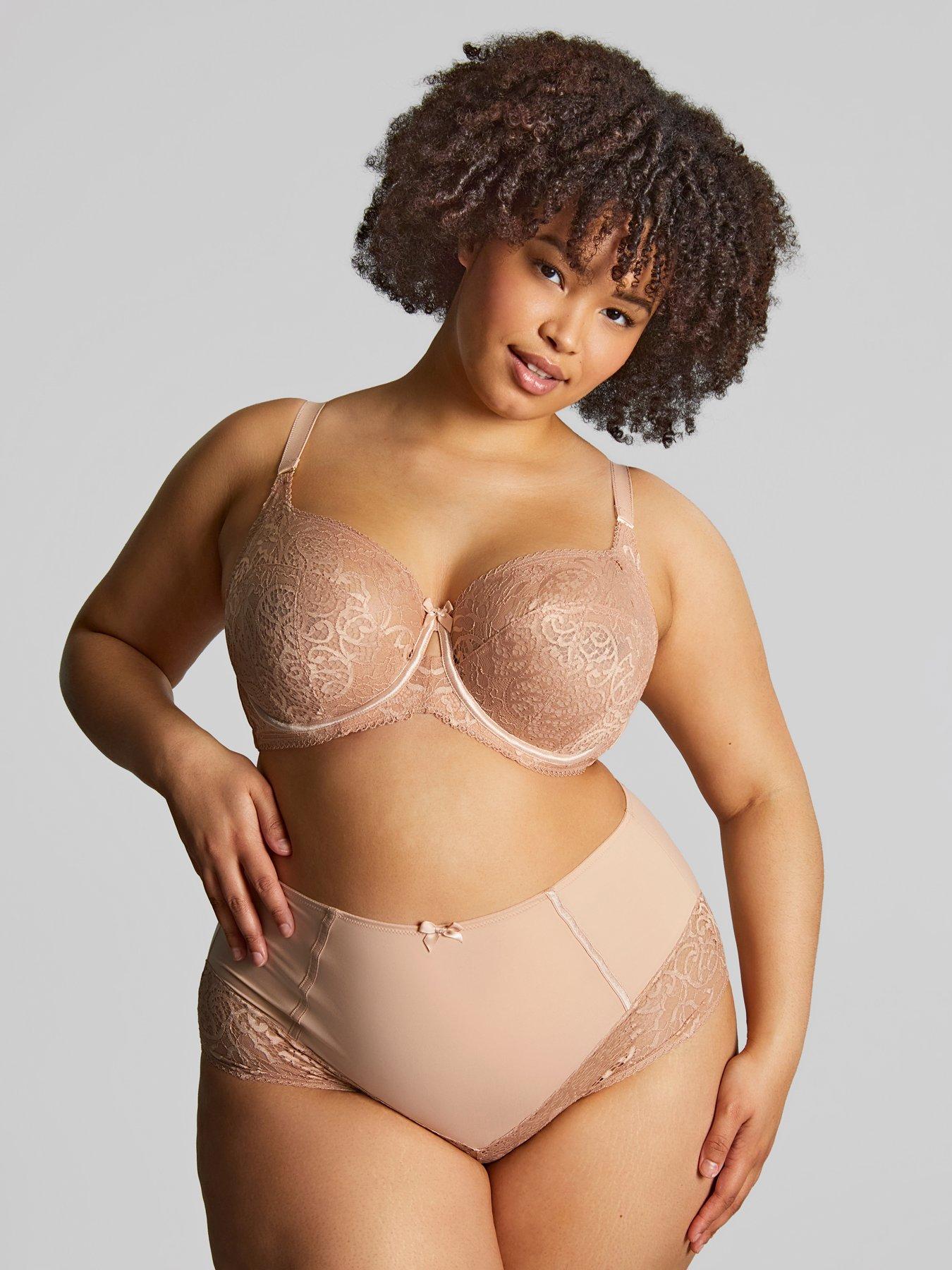 Image 3 of 6 of Sculptresse Estel Full Cup Bra - Honey