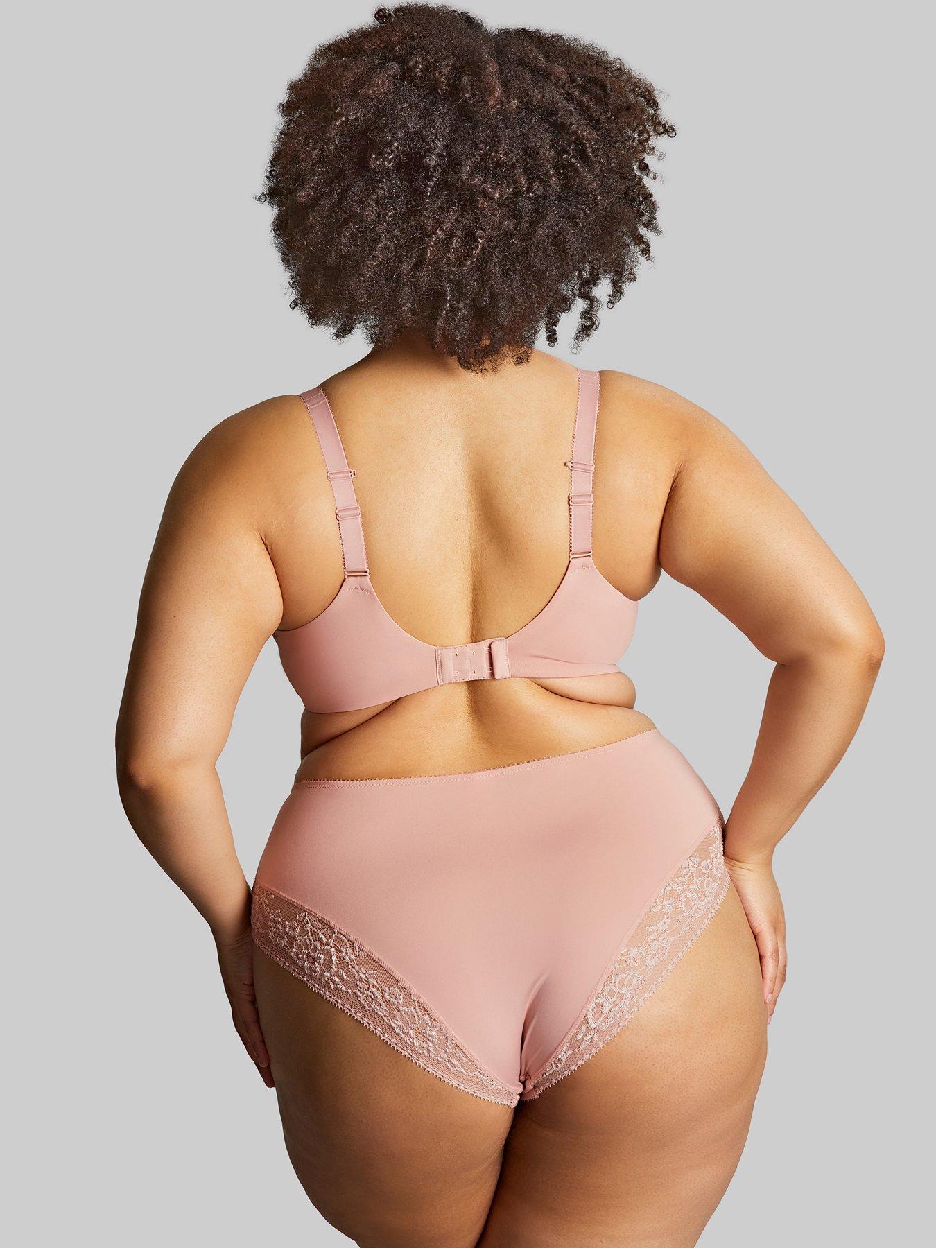 Image 2 of 6 of Sculptresse Roxie Plunge Bra - Misty Rose