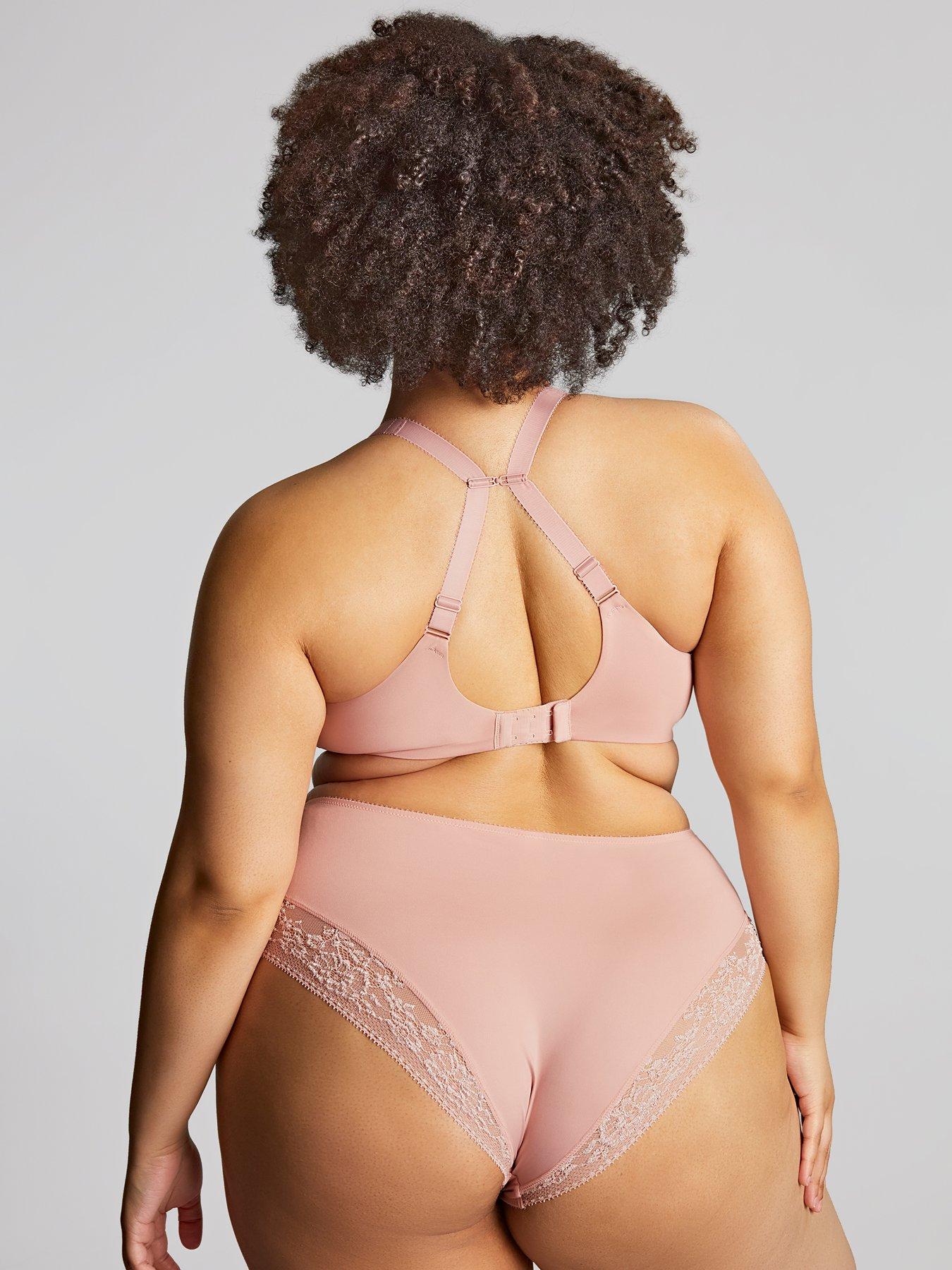 Image 3 of 6 of Sculptresse Roxie Plunge Bra - Misty Rose
