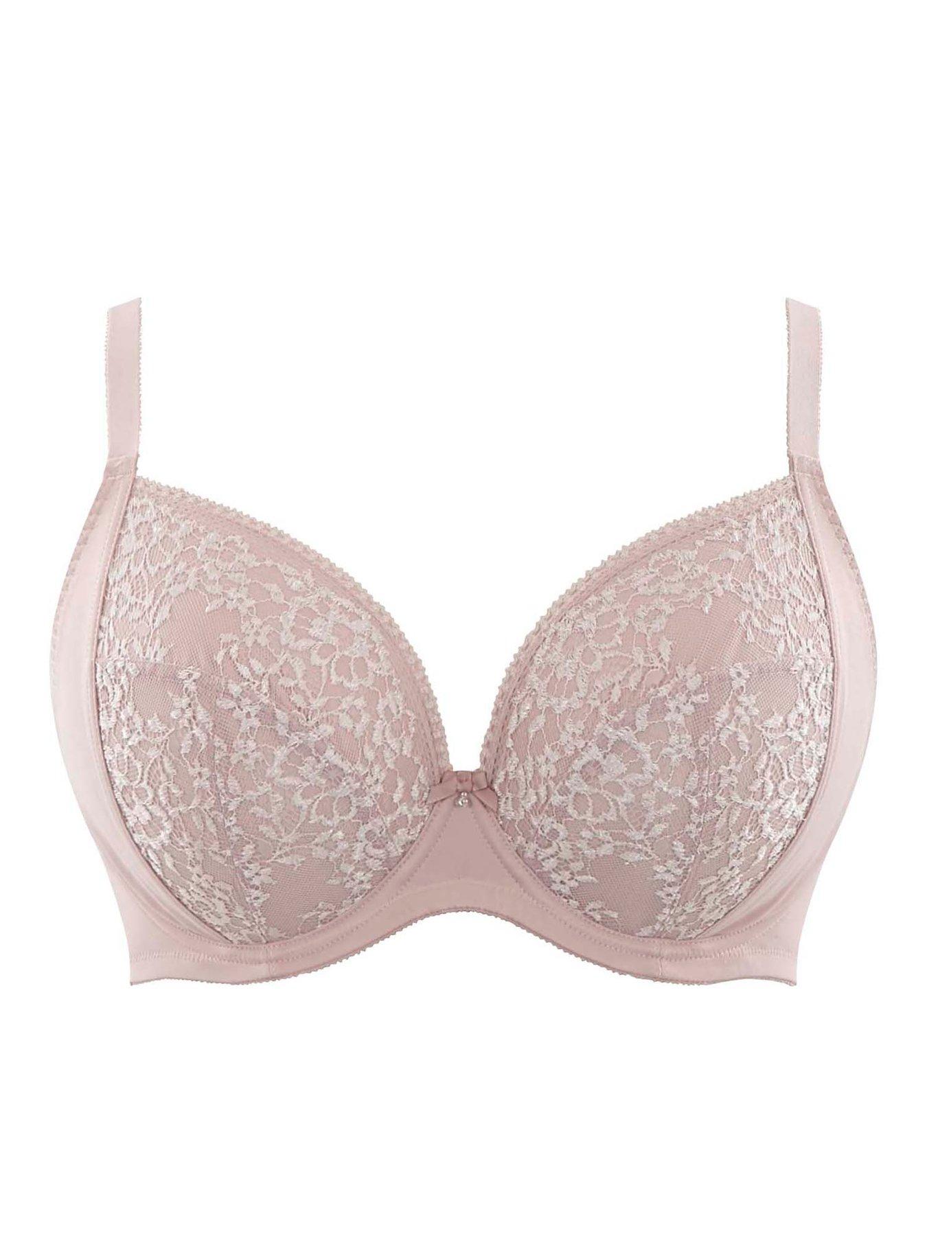 Image 6 of 6 of Sculptresse Roxie Plunge Bra - Misty Rose