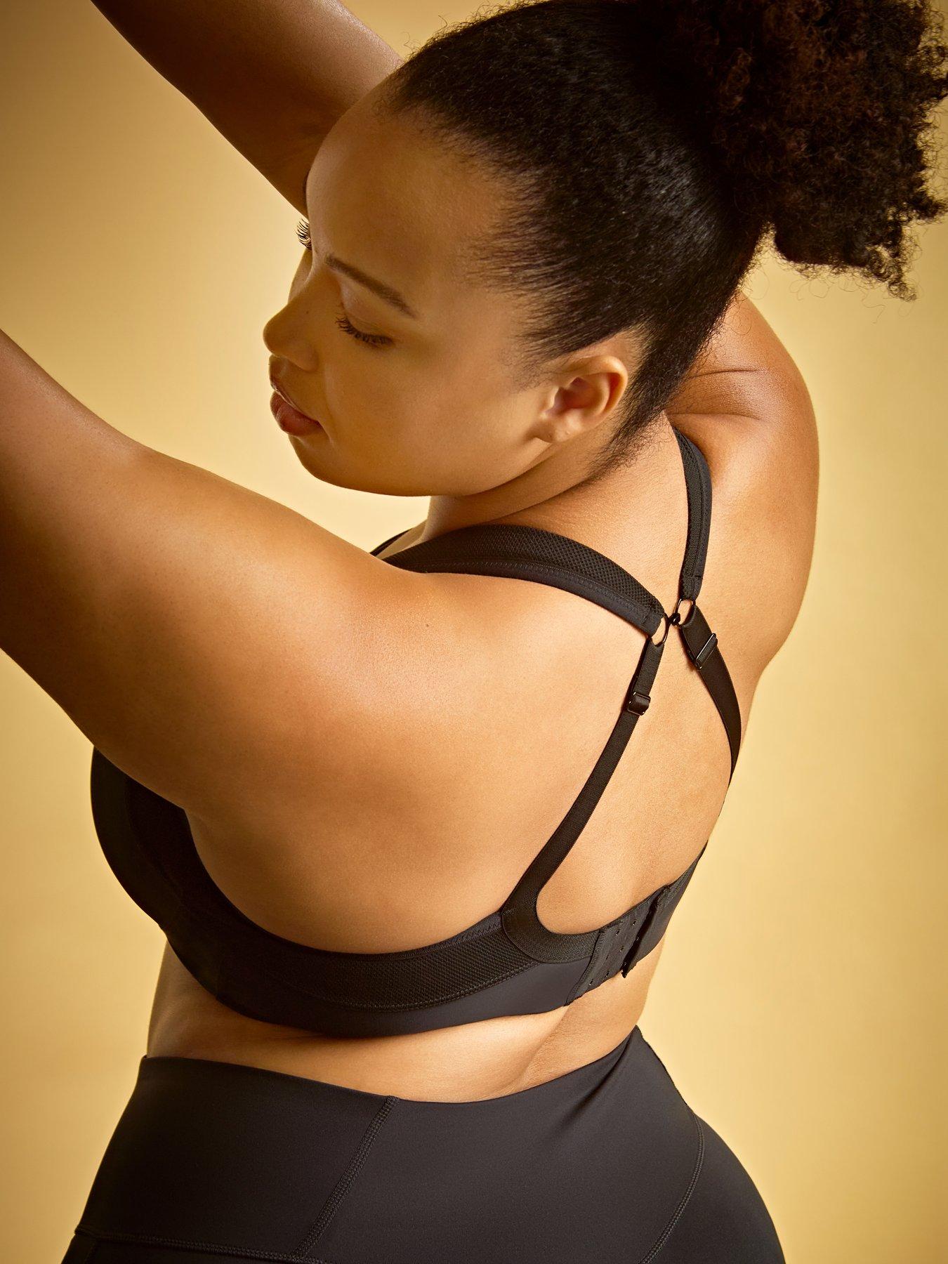 Sculptresse Non Padded Sports Bra Black very.co.uk