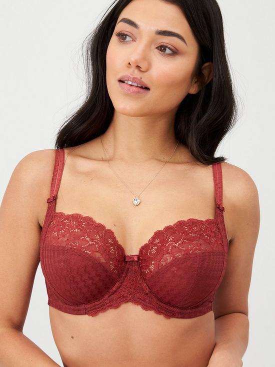 stillFront image of panache-envy-full-cup-bra-rosewood