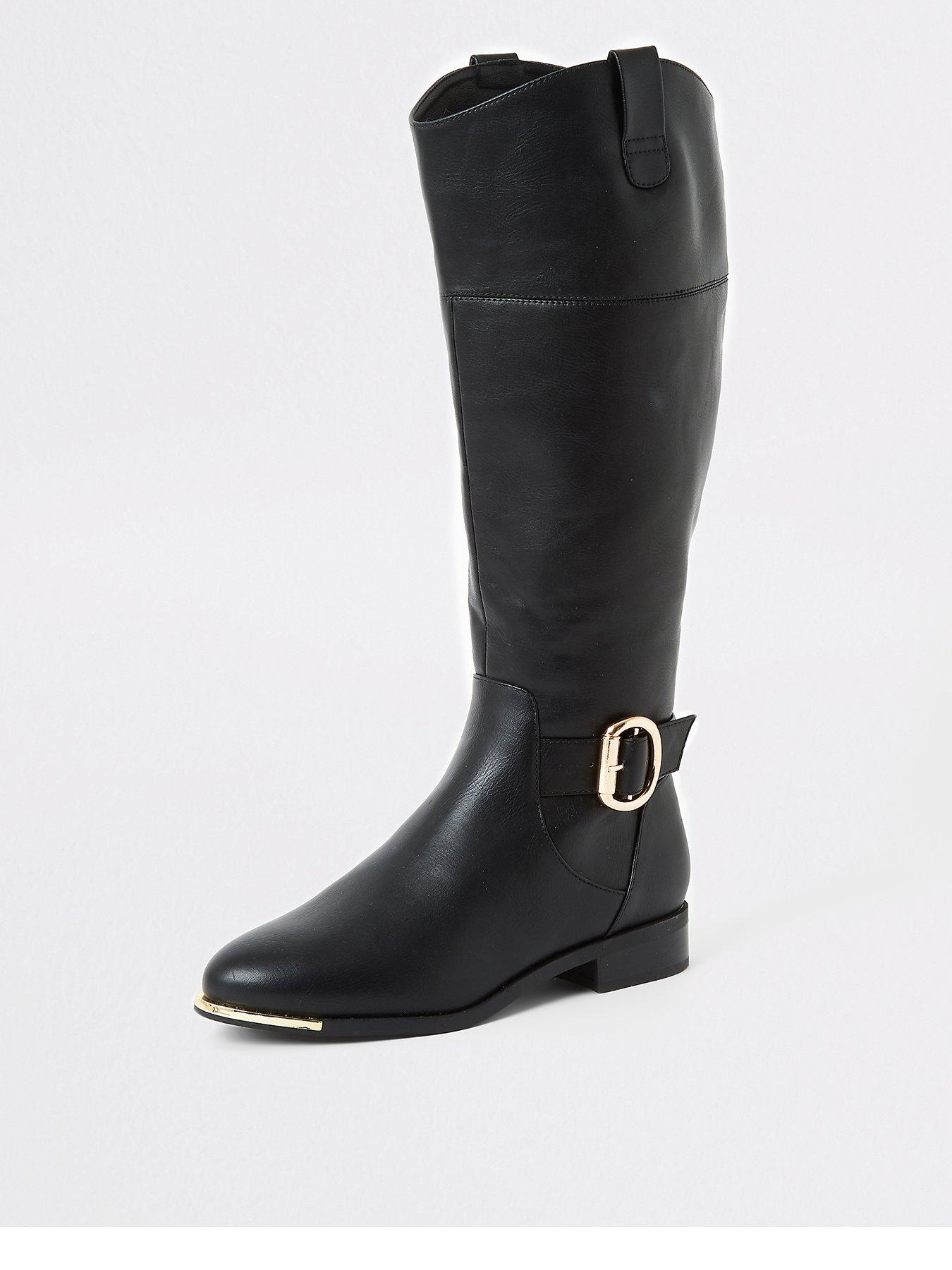 river island wide fit boots