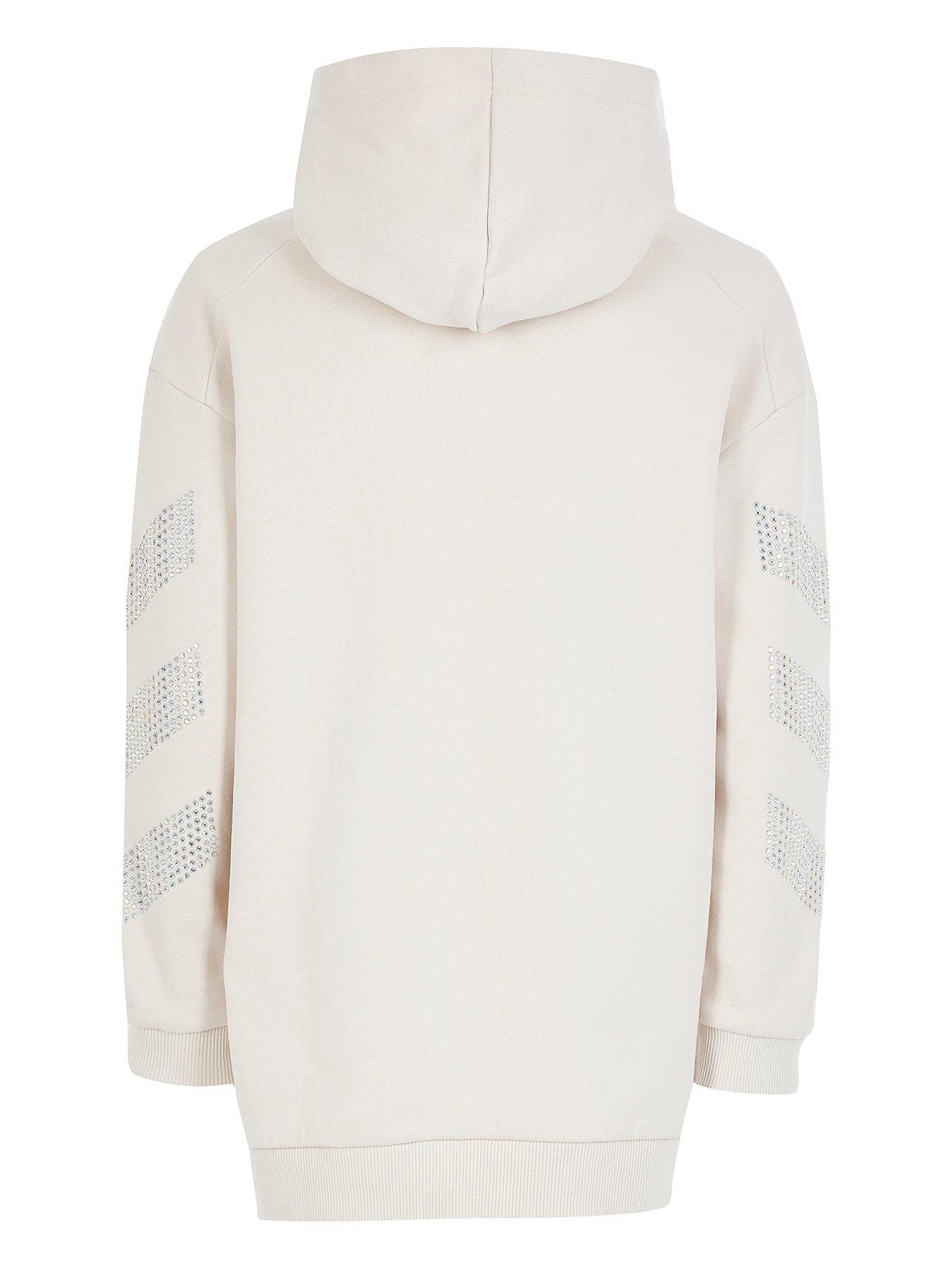 girls longline hoody