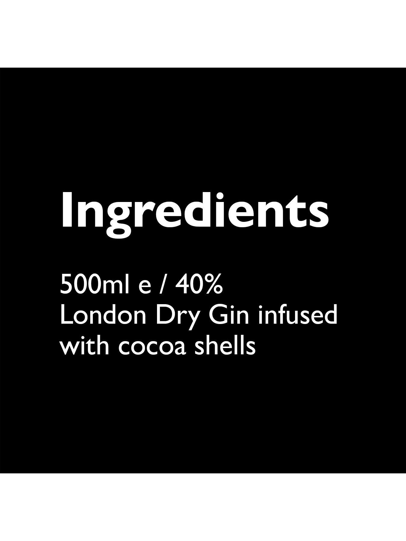 Hotel Chocolat Cocoa Gin 500ml very.co.uk