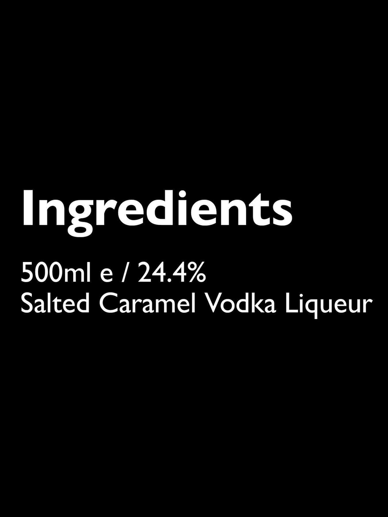 Hotel Chocolat Salted Caramel Cocoa Vodka Liqueur 500ml Very Co Uk