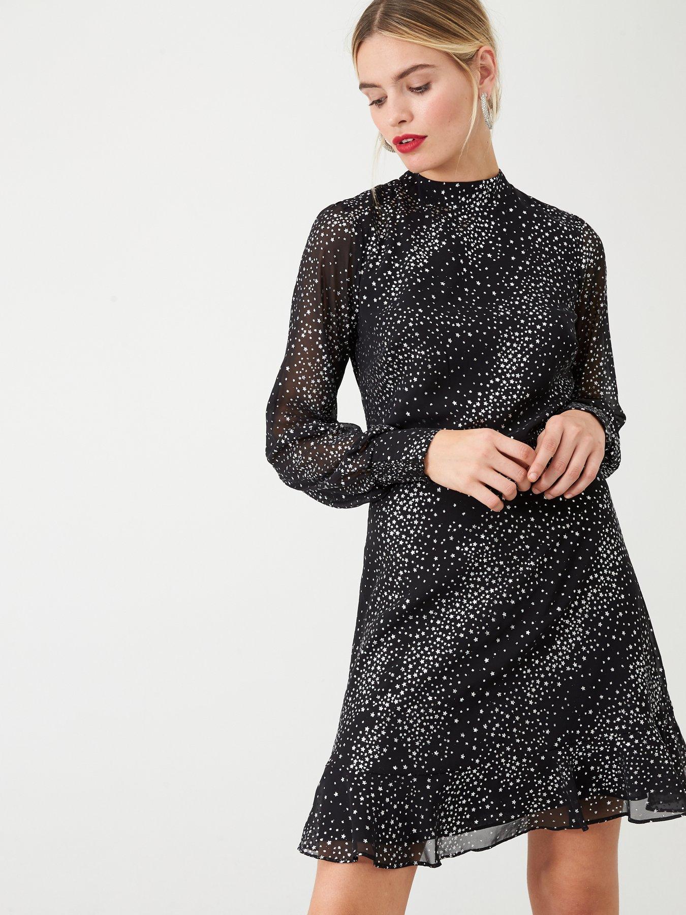 oasis glitter star cluster dress