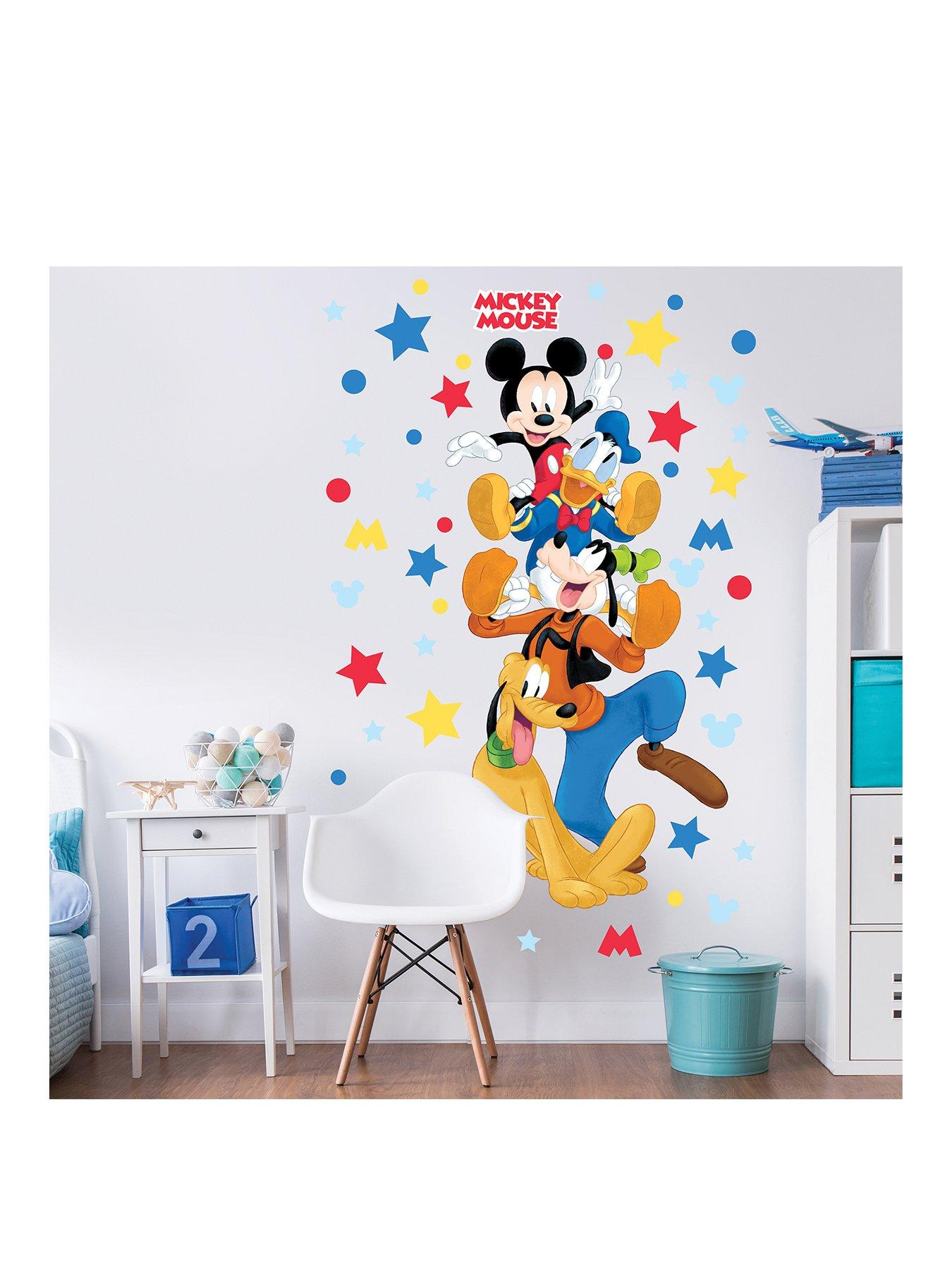 Walltastic Mickey Mouse Large Character Sticker Sheet review