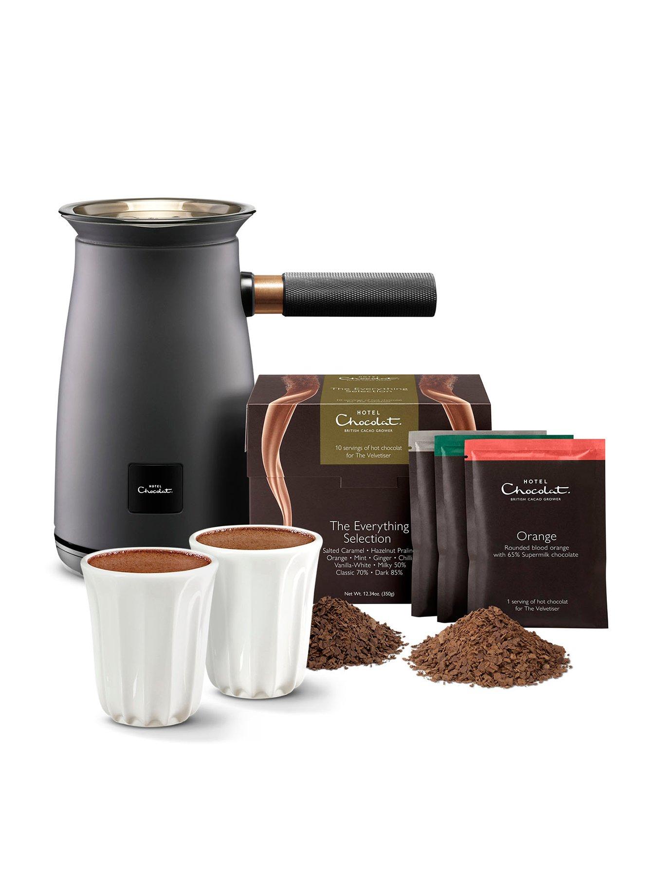 Velvetiser Hotel Chocolat (Grey)- Hot Chocolate Drink Maker+ 1box